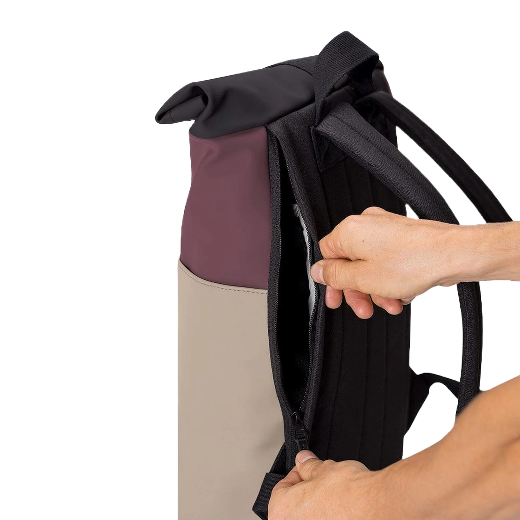 Ucon Acrobatics Hajo Mini Lotus Rolltop - Rucksack 16'' 42 cm (eggplant/nude) - Image 4