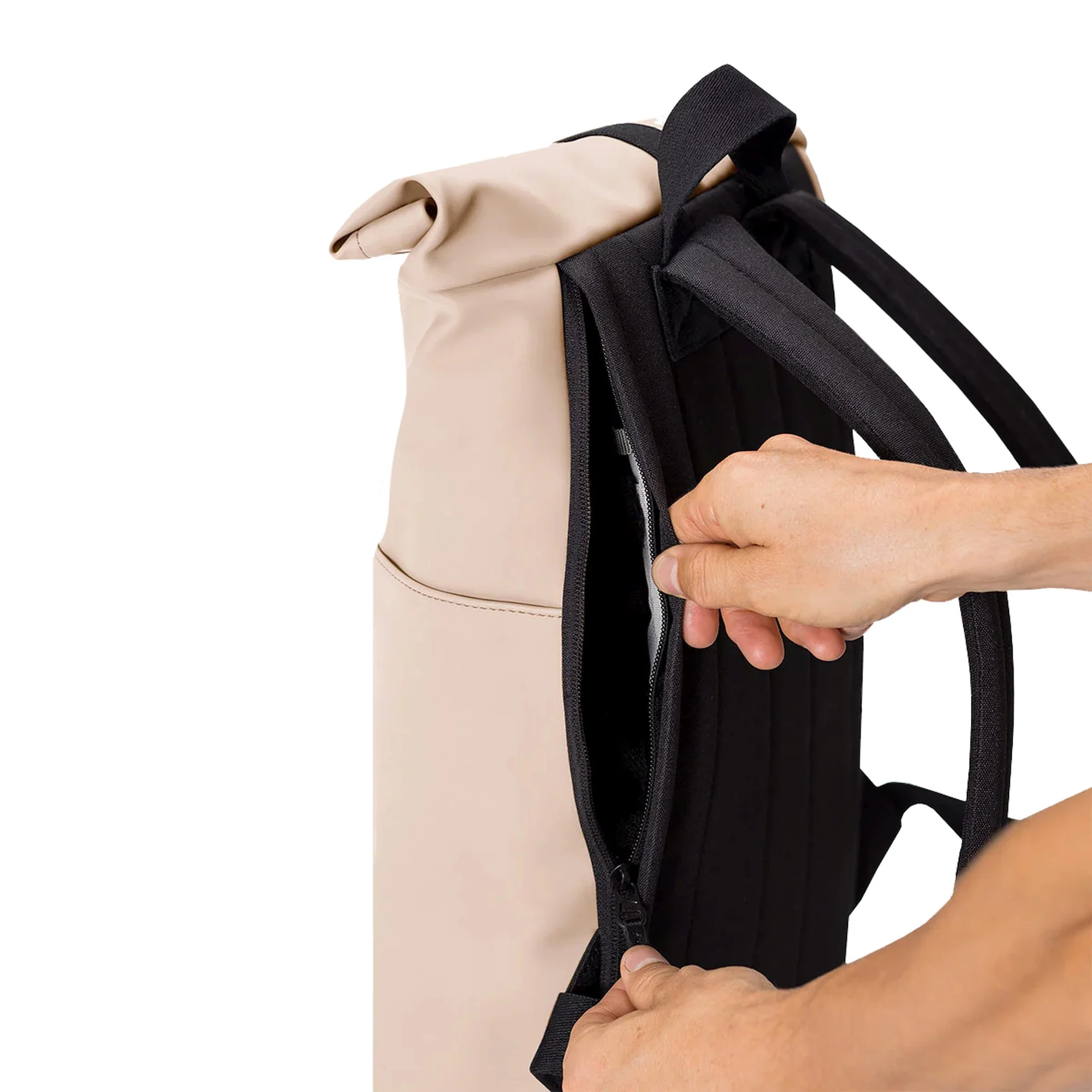 Ucon Acrobatics Hajo Mini Lotus Rolltop - Rucksack 16'' 42 cm (light apricot) - Image 6