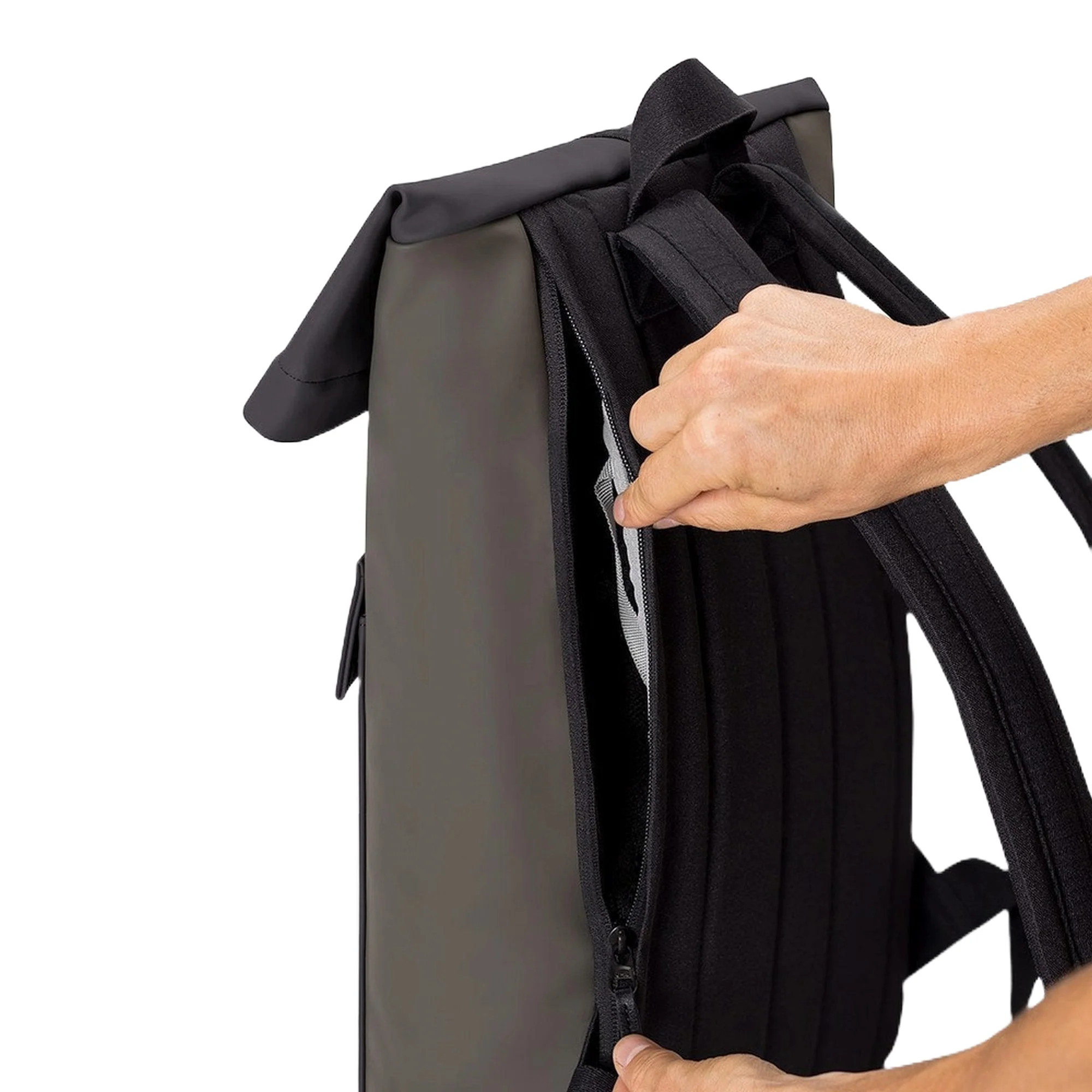 Ucon Acrobatics Jasper Medium Lotus Rolltop - Rucksack 16'' 45 cm (black/dark grey) - Image 4