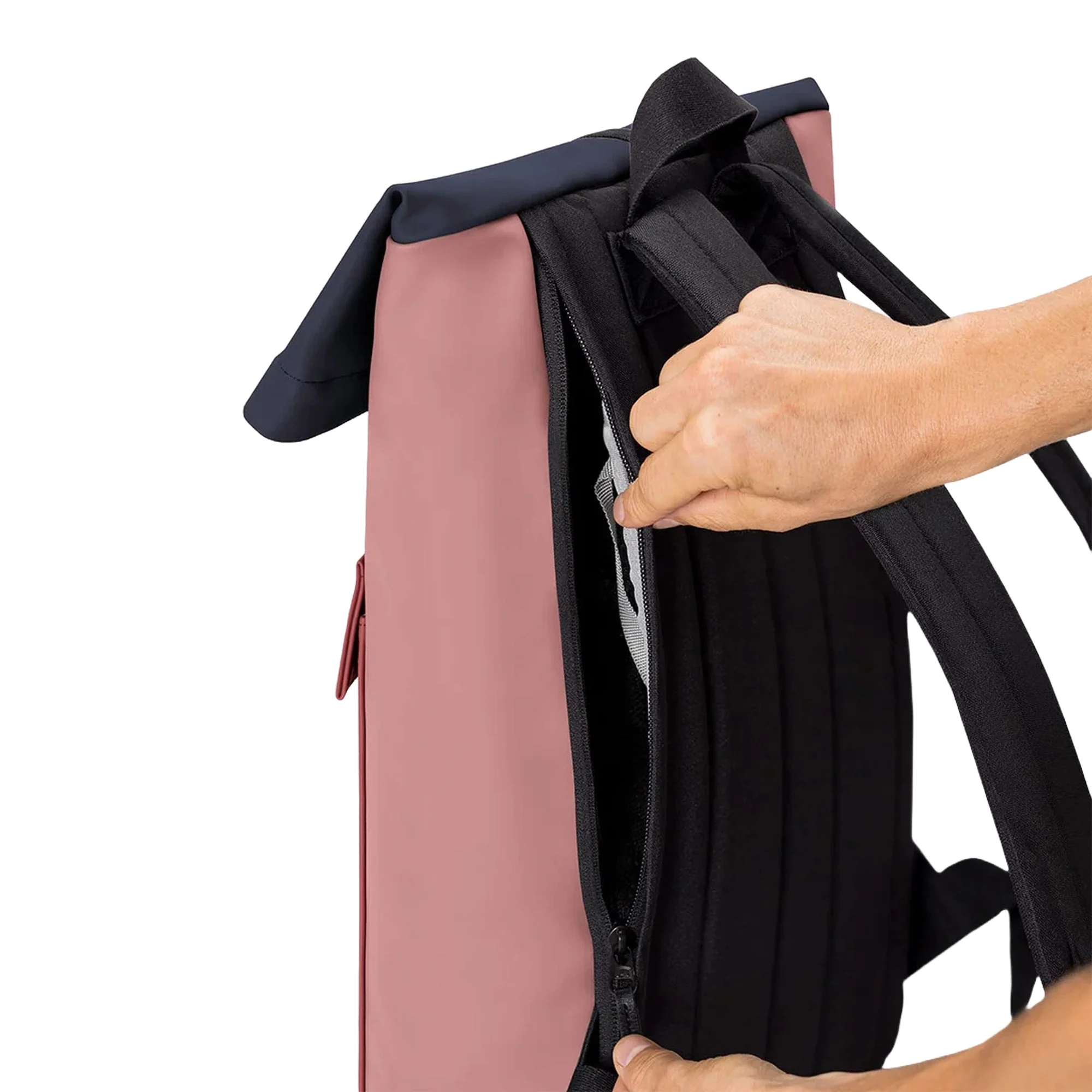 Ucon Acrobatics Jasper Mini Lotus Rolltop - Rucksack 16'' 42 cm (hibiscus - dark rose) - Image 4