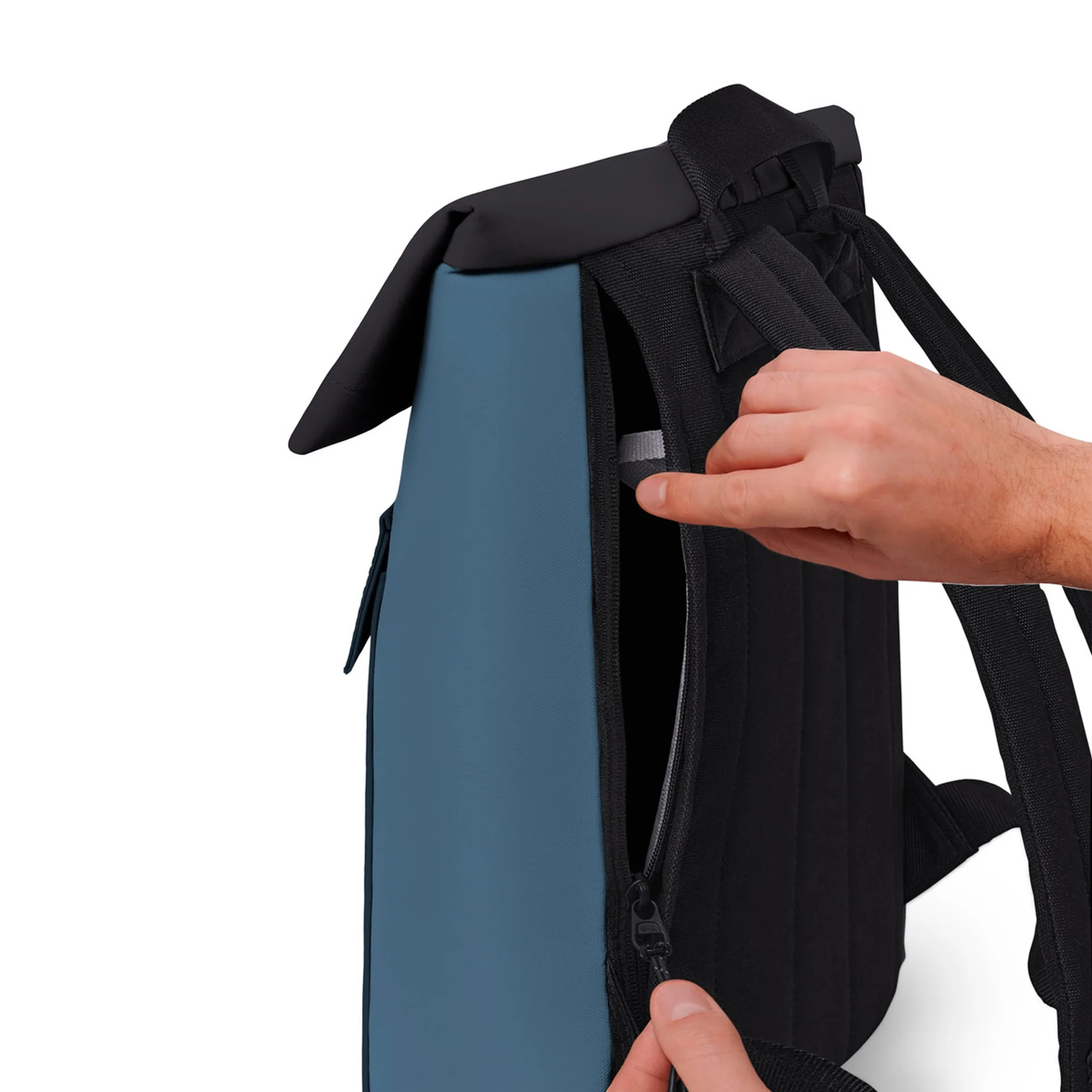 Ucon Acrobatics Jasper Mini Lotus Rolltop - Rucksack 16'' 42 cm (petrol-black) - Image 5
