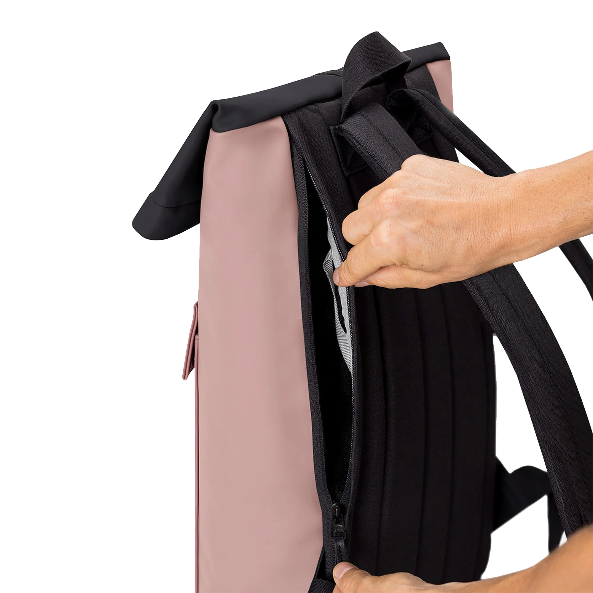 Ucon Acrobatics Jasper Mini Lotus Rolltop - Rucksack 16'' 42 cm (rose-dark rose) - Image 6