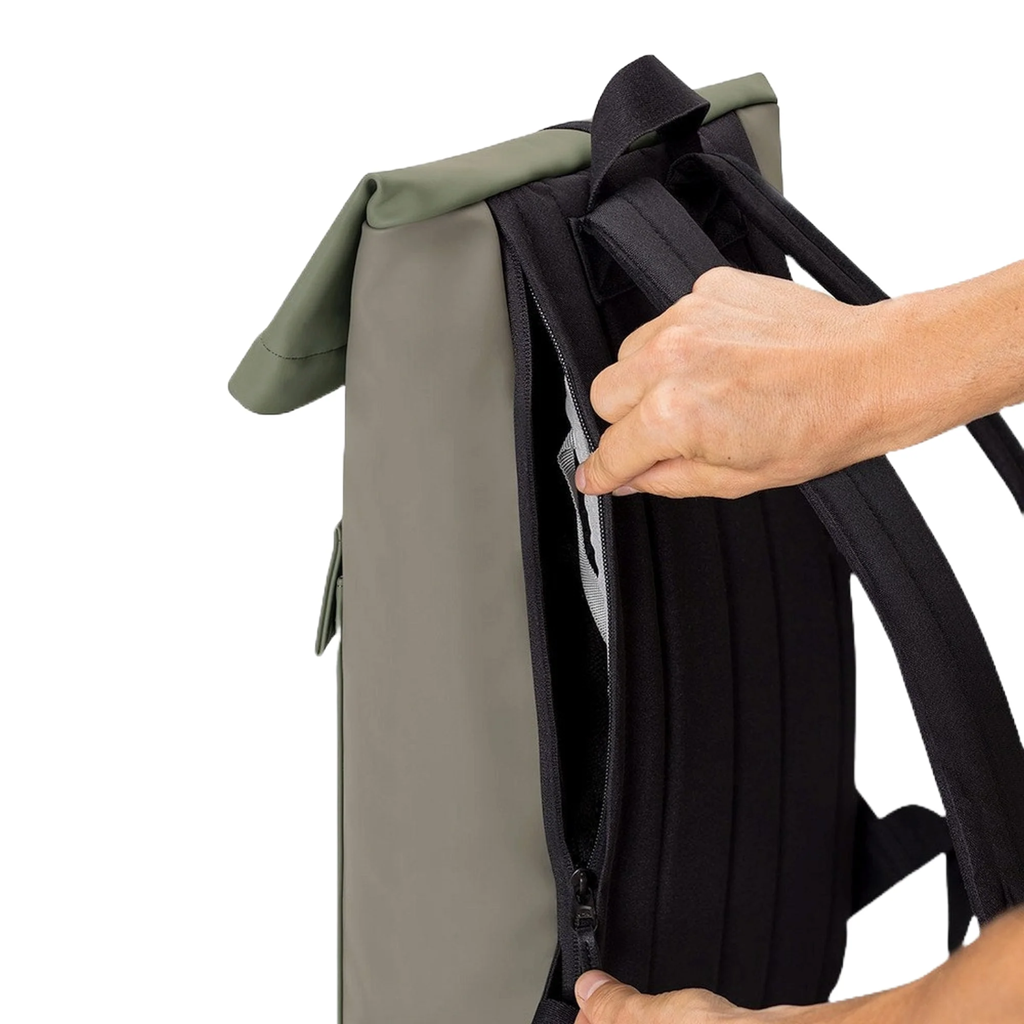 Ucon Acrobatics Jasper Mini Lotus Rolltop - Rucksack 16'' 42 cm (sage green/grey) - Image 4