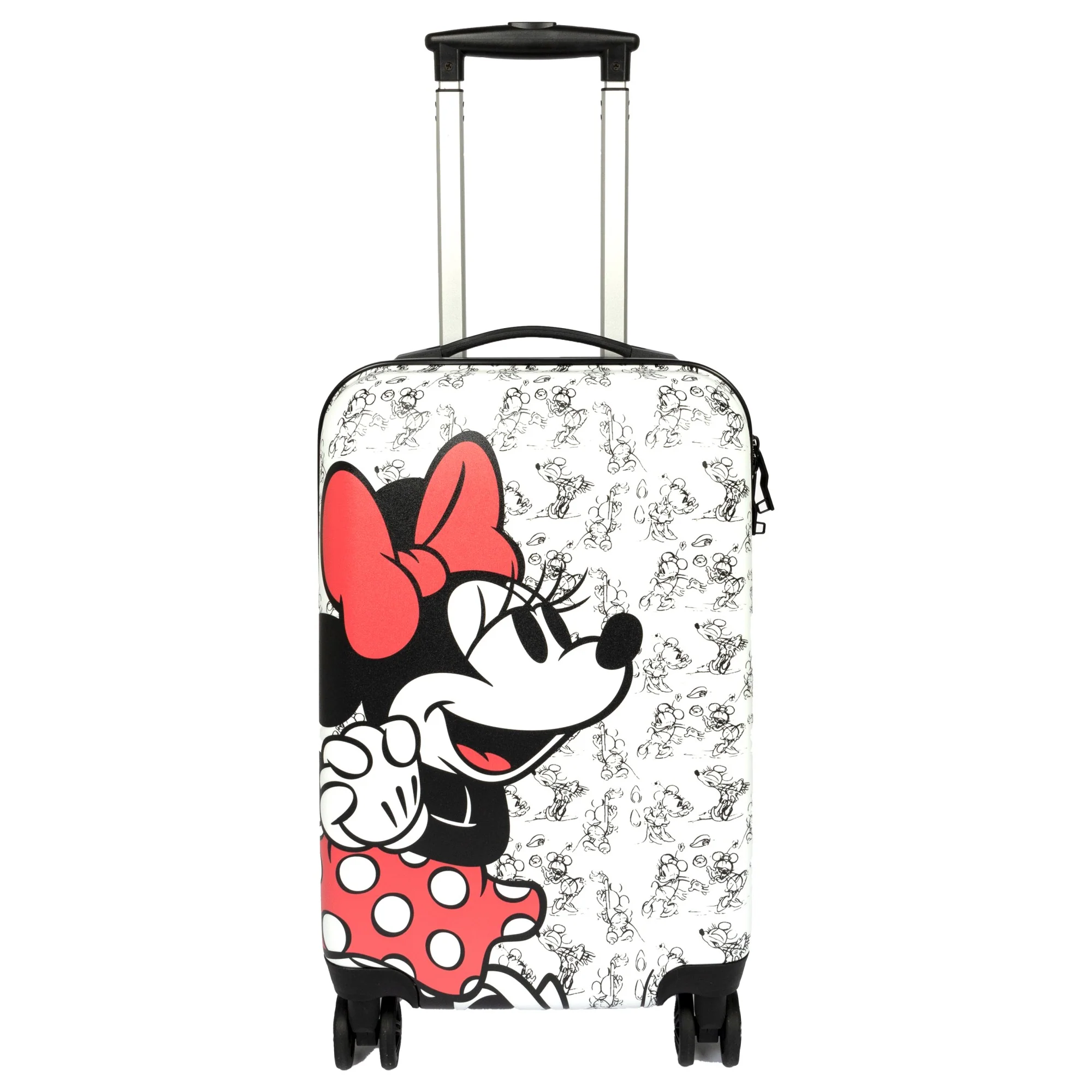 Undercover Minnie Mouse - 4-Rollen-Trolley 57 cm (Minnie Mouse)