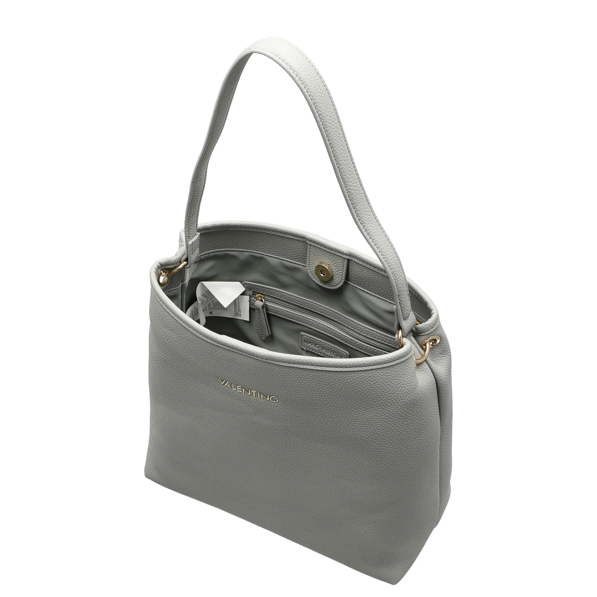 Valentino Bags Brixton - Schultertasche 31 cm (grigio polvere) - Image 7
