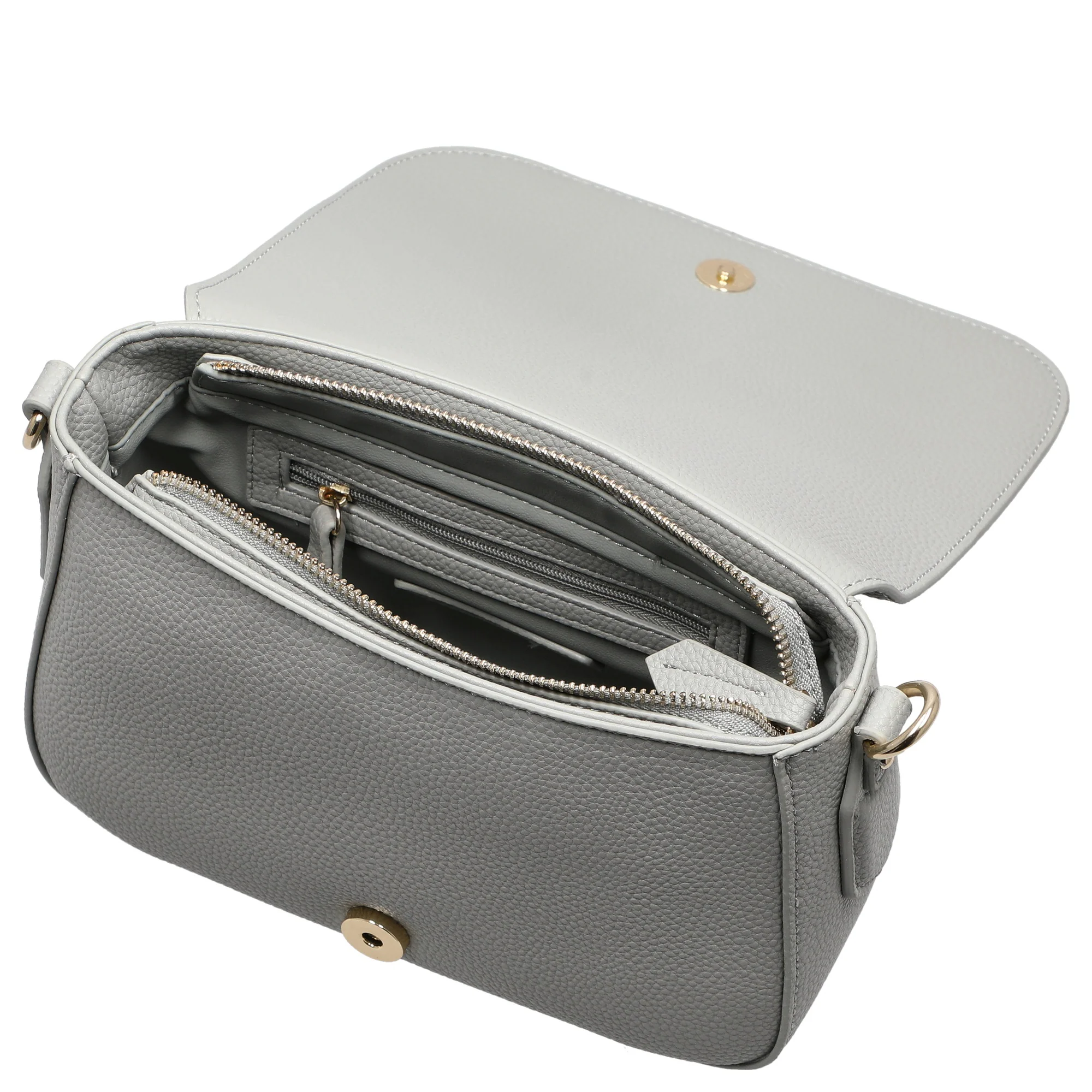 Valentino Bags Brixton - Umhängetasche 22 cm (grigio polvere) - Image 6