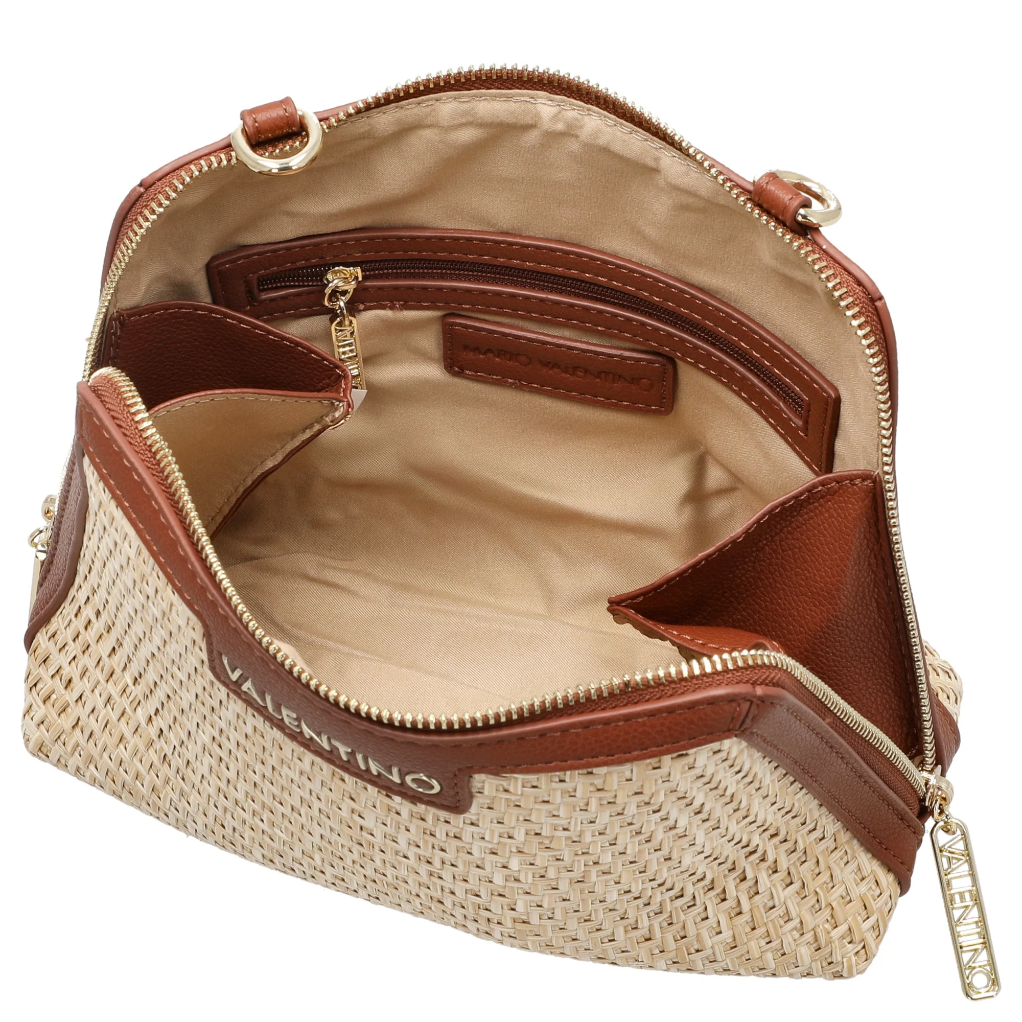 Valentino Bags Demetra - Umhängetasche 24 cm (naturale/cuoio) - Image 6