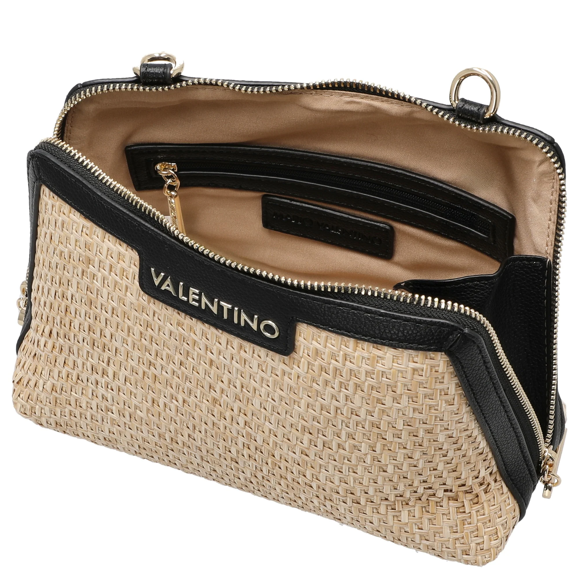 Valentino Bags Demetra - Umhängetasche 24 cm (naturale/nero) - Image 6