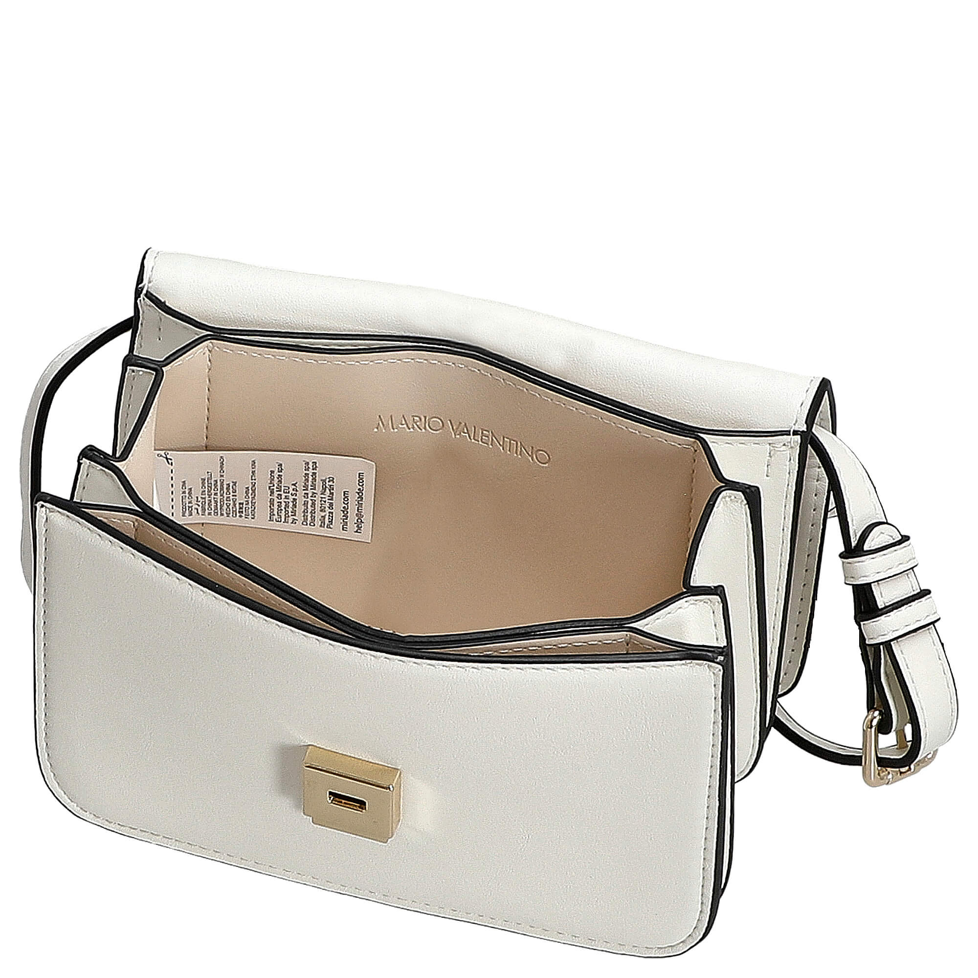 Valentino Bags Flap Re - Umhängetasche 18.5 cm (bianco) - Image 6