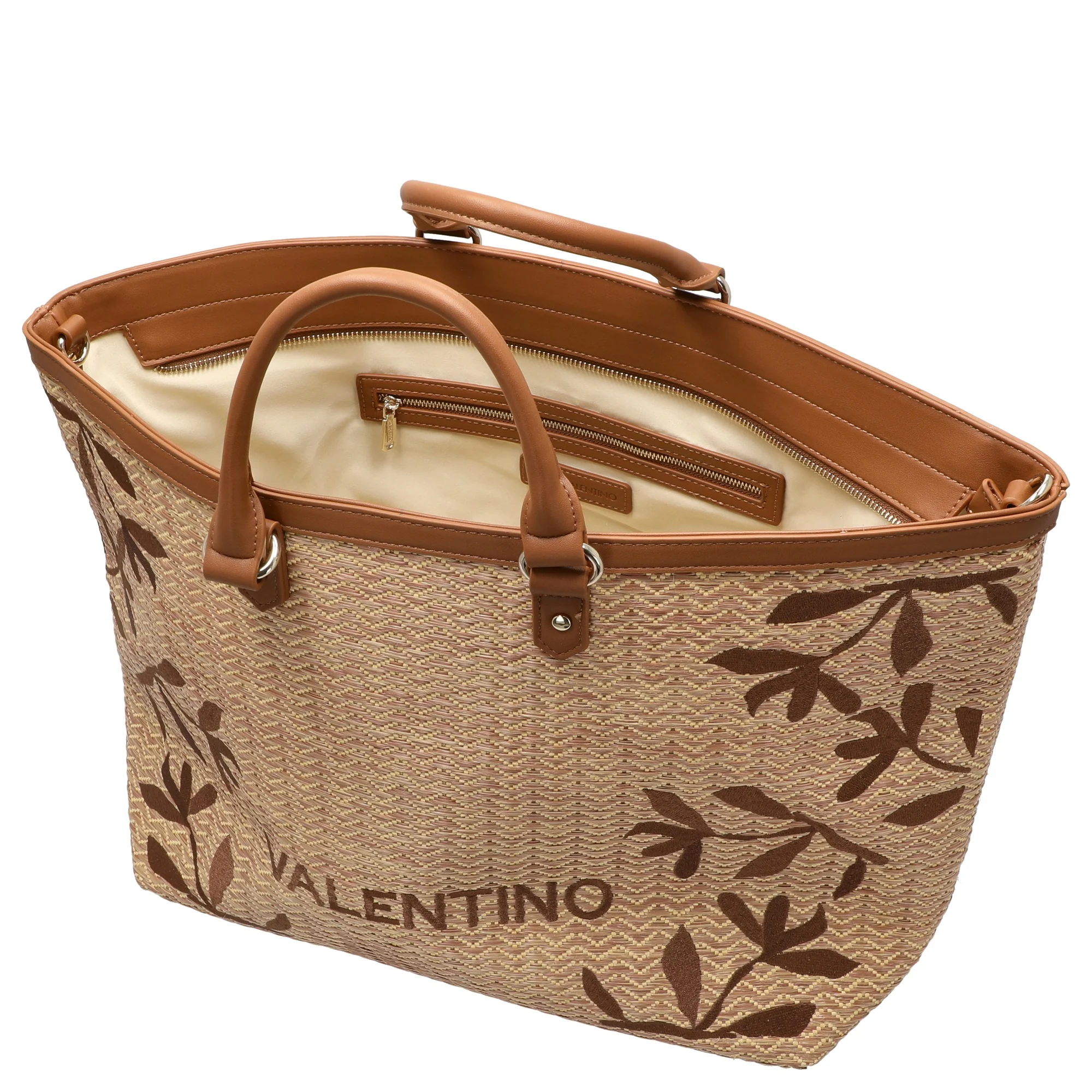 Valentino Bags Kore - Shopper 38 cm (naturale/cuoio) - Image 6
