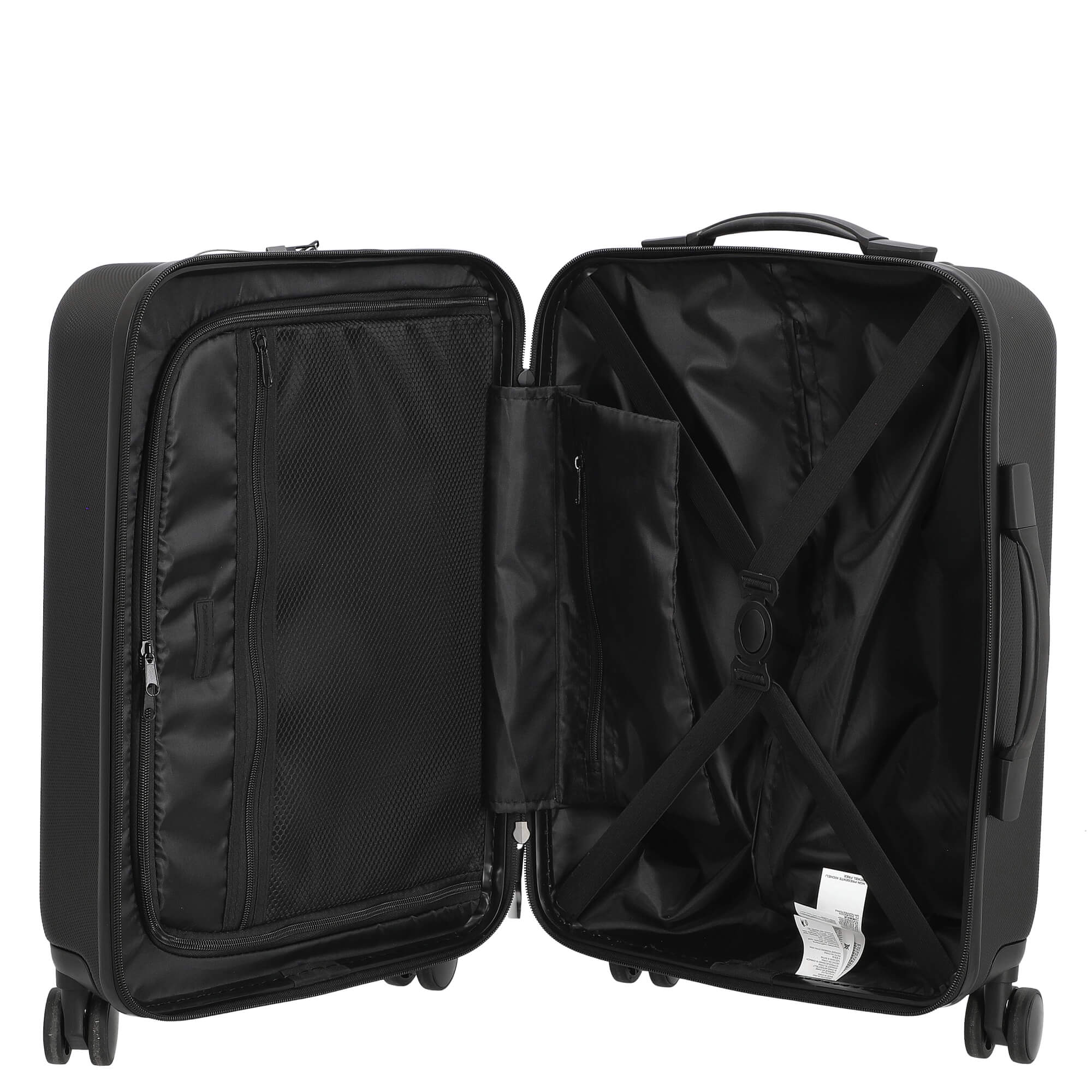 Valentino Bags Lexplor - 4-Rollen-Kabinentrolley mit Vortasche 14" 55 cm (nero) - Image 6