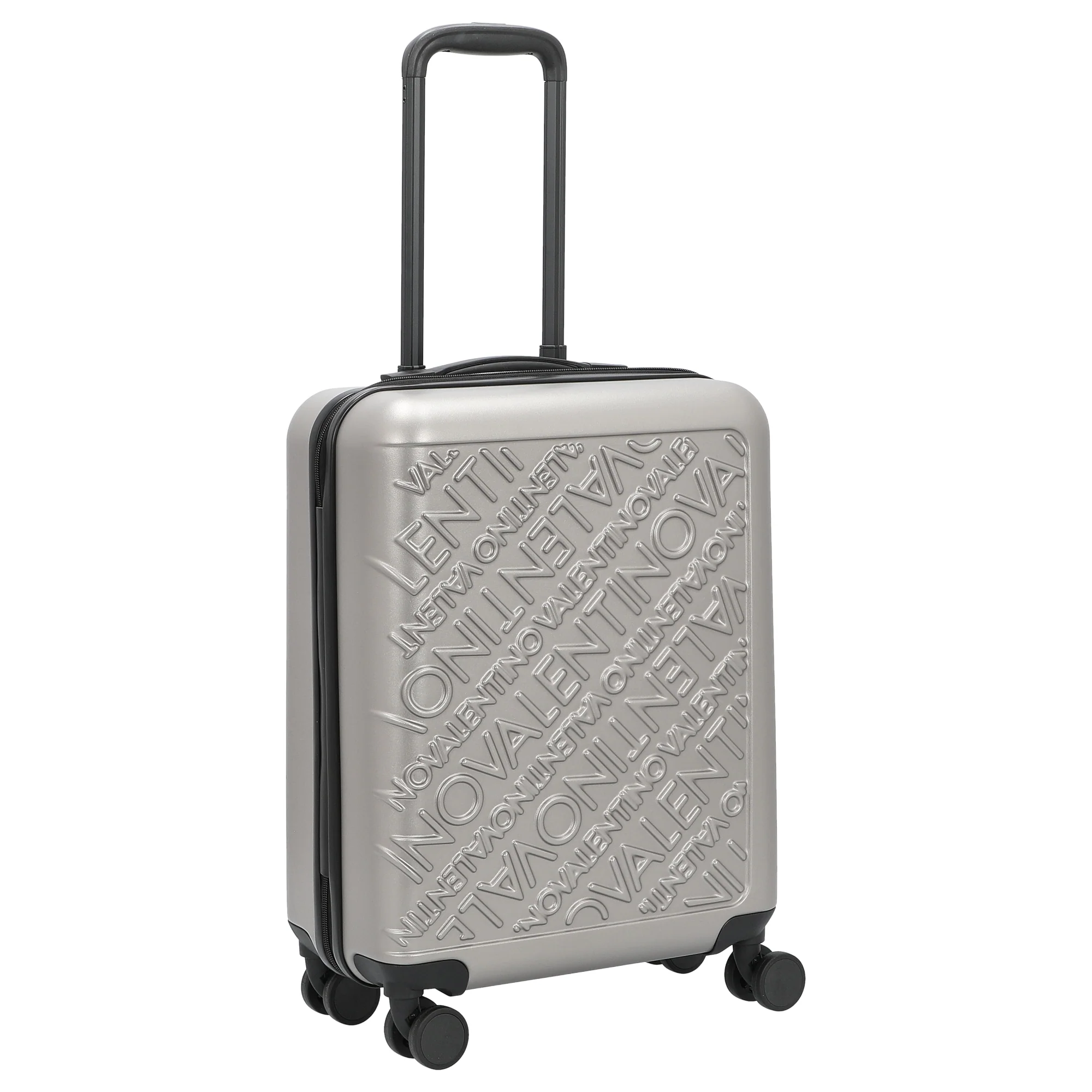 Valentino Bags Mars Carry On - 4-Rollen-Kabinentrolley 54.5 cm (silber) - Image 5