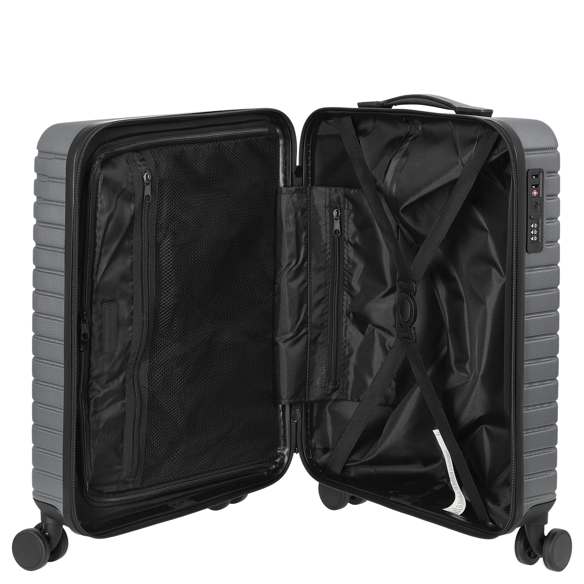 Valentino Bags Mercury - 4-Rollen-Trolley S 55.5 cm (gun metal) - Image 6
