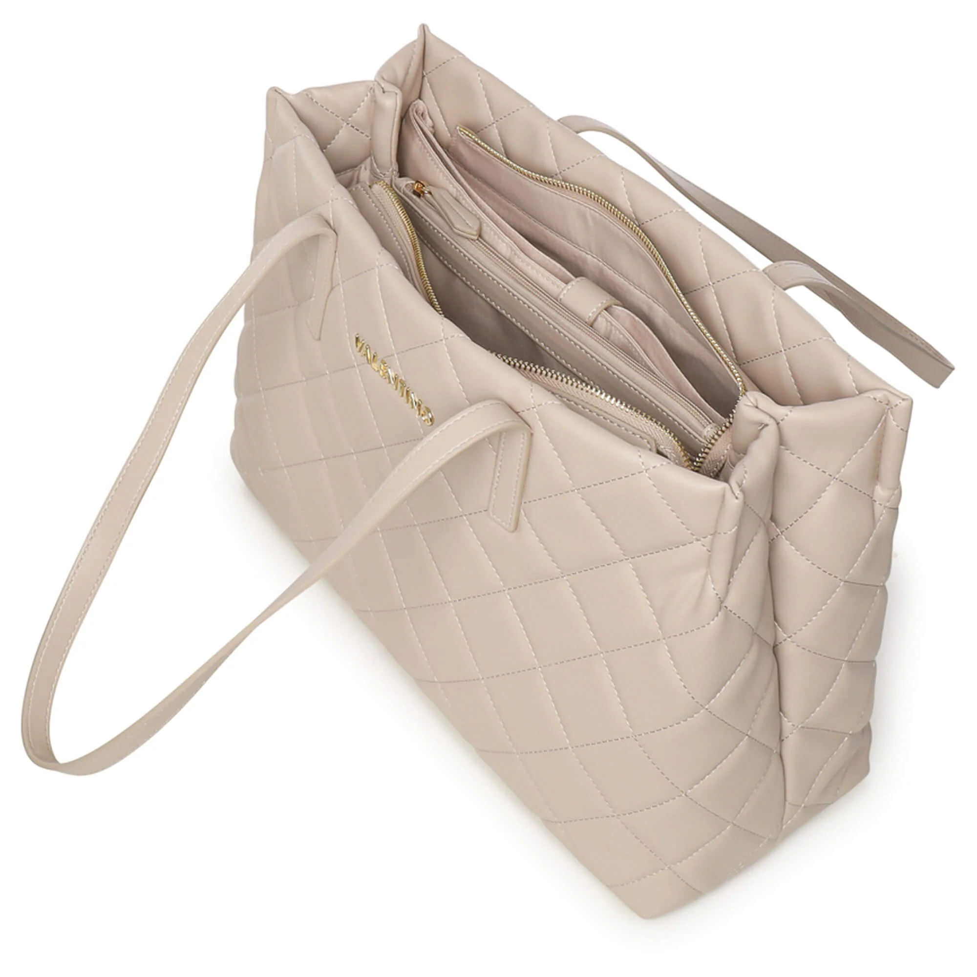 Valentino Bags Ocarina - Shopper 13" 39.5 cm (ecru) - Image 3