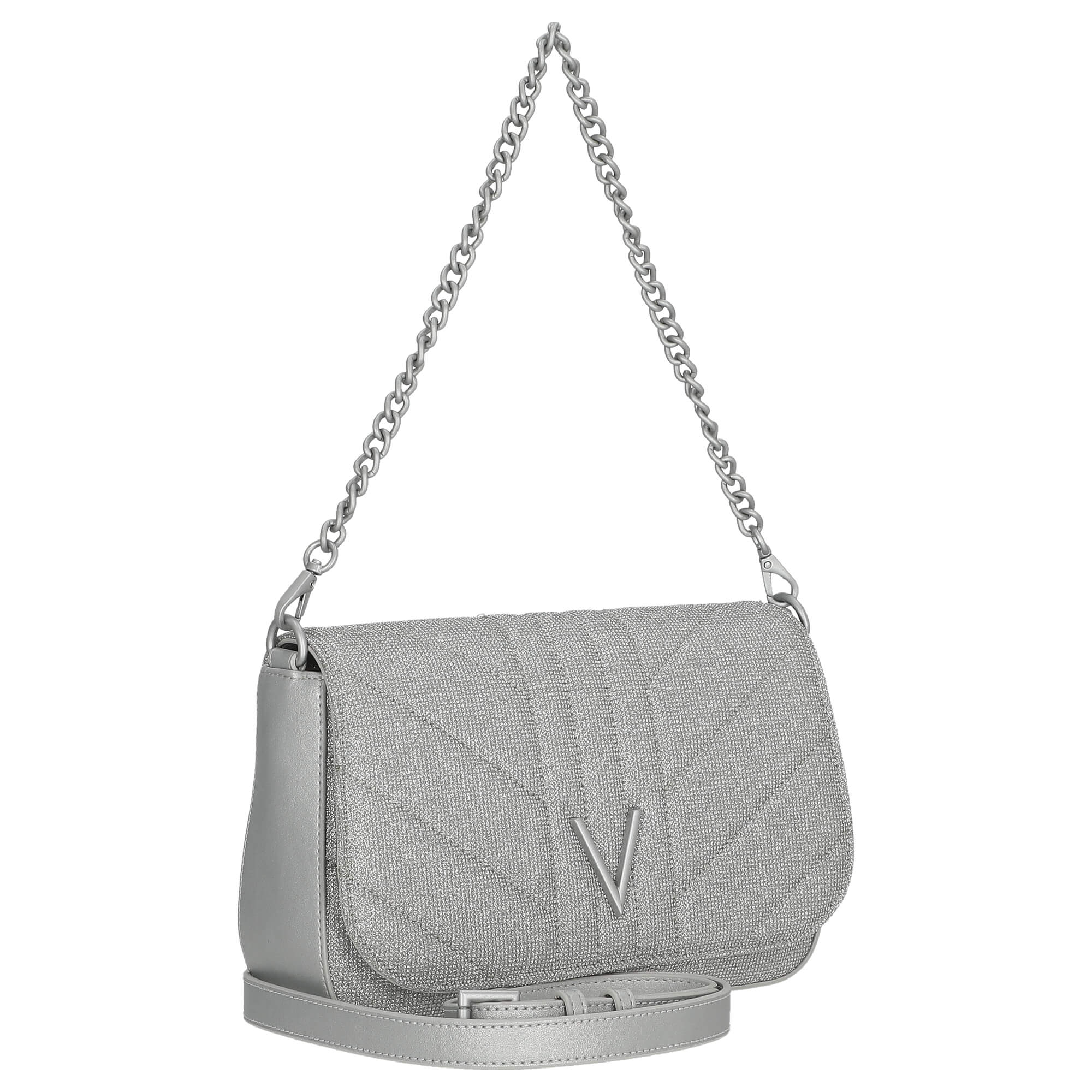 Valentino Bags Portobello - Umhängetasche 25 cm (argento) - Image 5