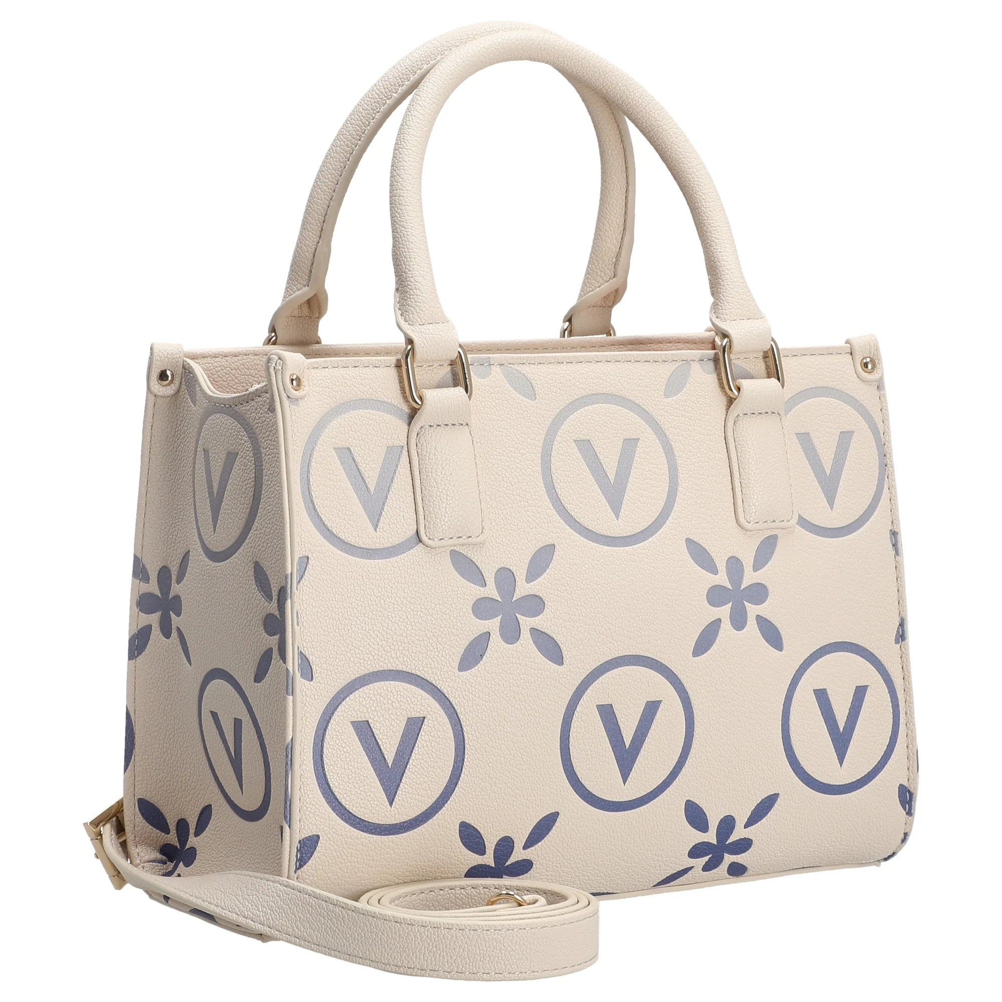 Valentino Bags Samba Re Print - Henkeltasche 25 cm (ecru/bluette) - Image 5