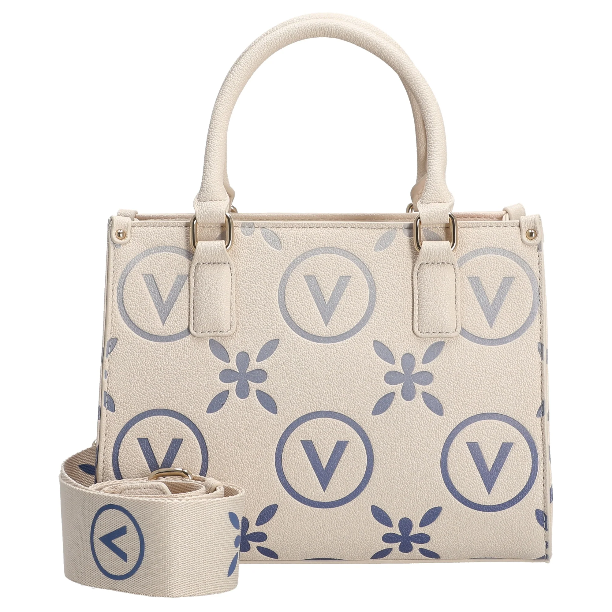 Valentino Bags Samba Re Print - Henkeltasche 25 cm (ecru/bluette) - Image 6
