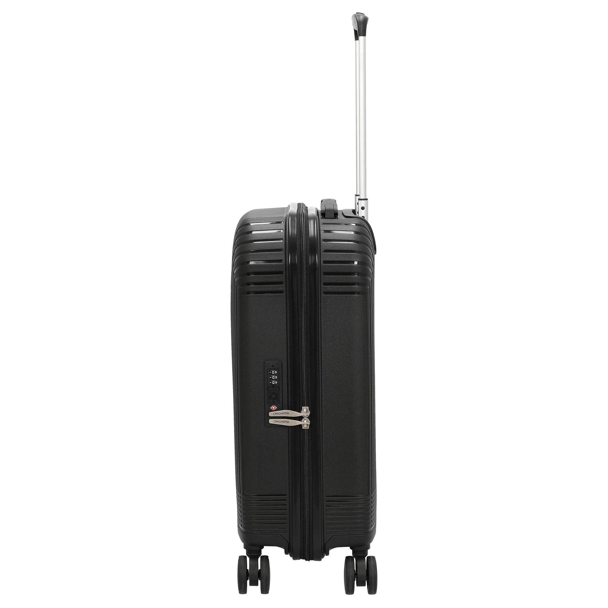 Valentino Bags Wood Carry on - 4-Rollen-Kabinentrolley S 56 cm (nero) - Image 3