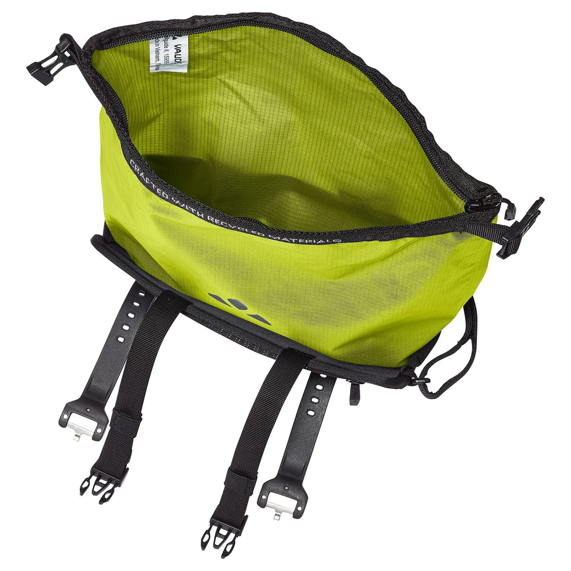 Vaude Bike Bags Trailguide II 3 - Rahmentasche (Bikepacking) 28 cm (bright green/black) - Image 3