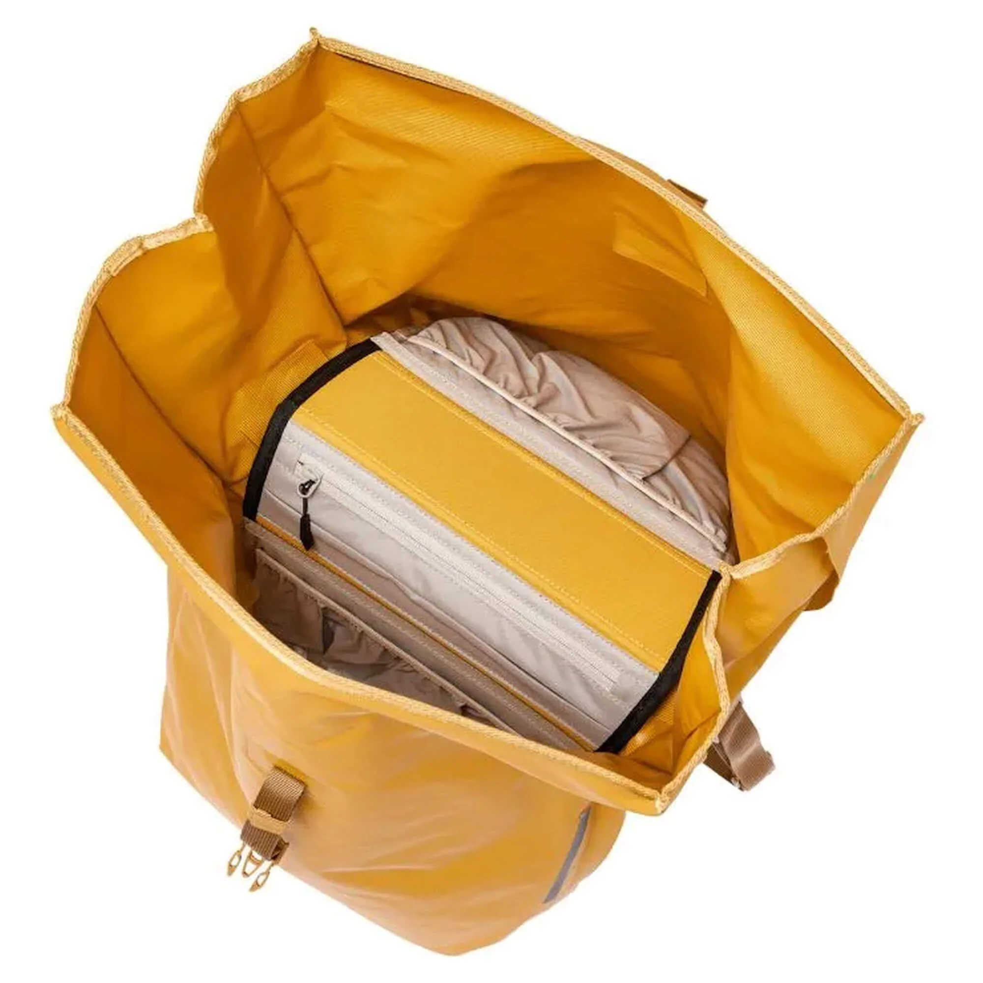 Vaude Proof Double UL - Gepäckträgertasche 70 cm (burnt yellow) - Image 4