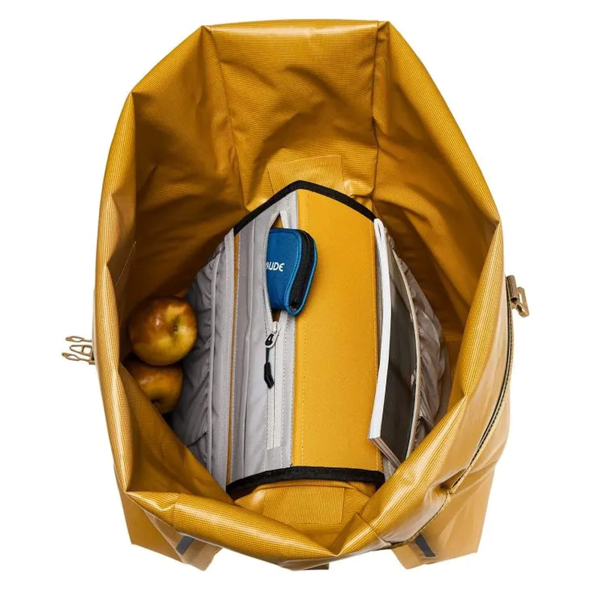 Vaude Proof Double UL - Gepäckträgertasche 70 cm (burnt yellow) - Image 5