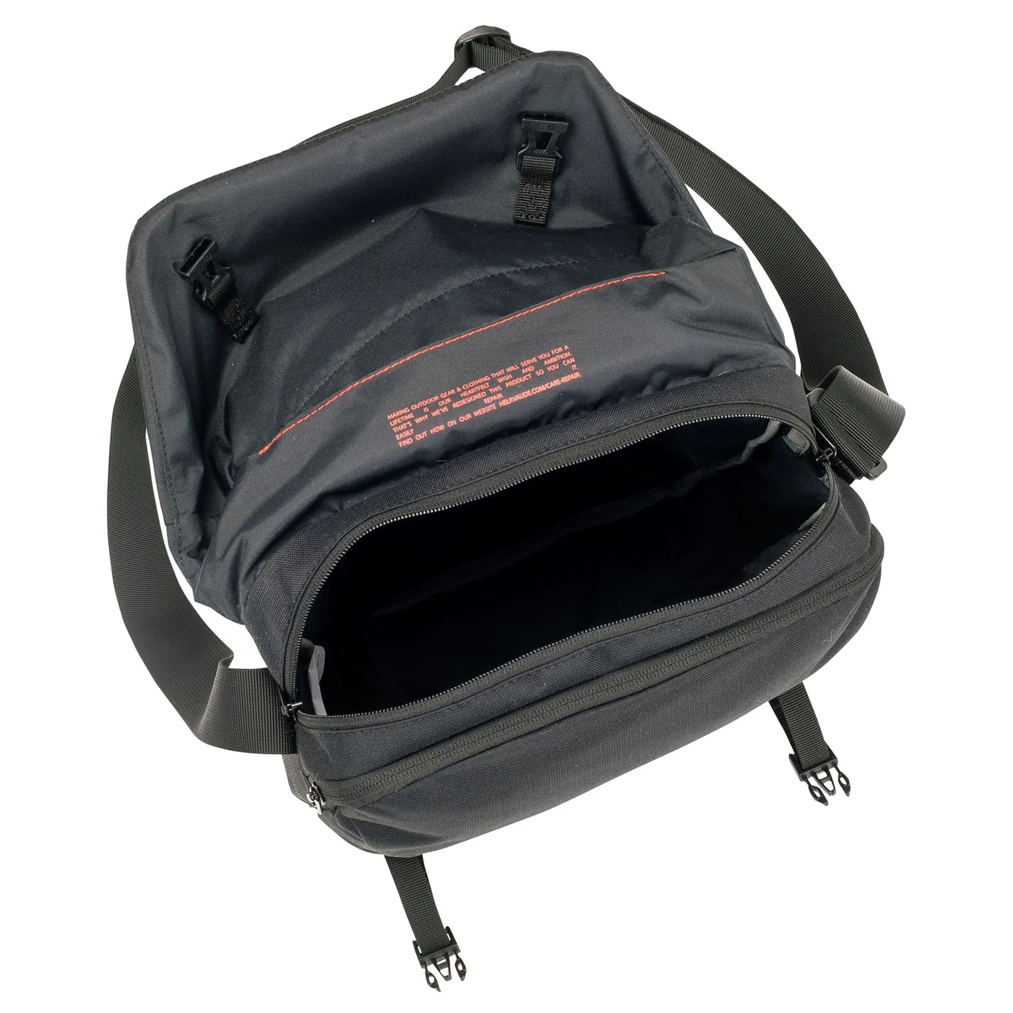Vaude Rom III - Umhängetasche S  24 cm (black) - Image 3