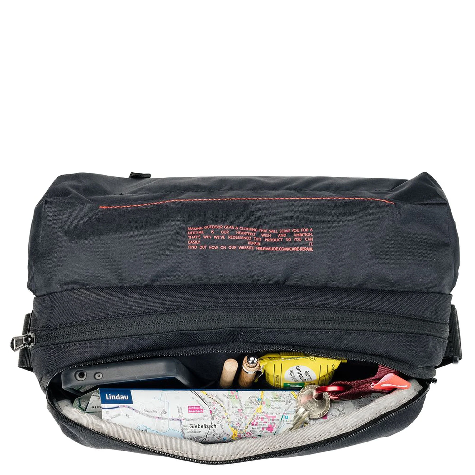 Vaude Rom III - Umhängetasche S  24 cm (black) - Image 5