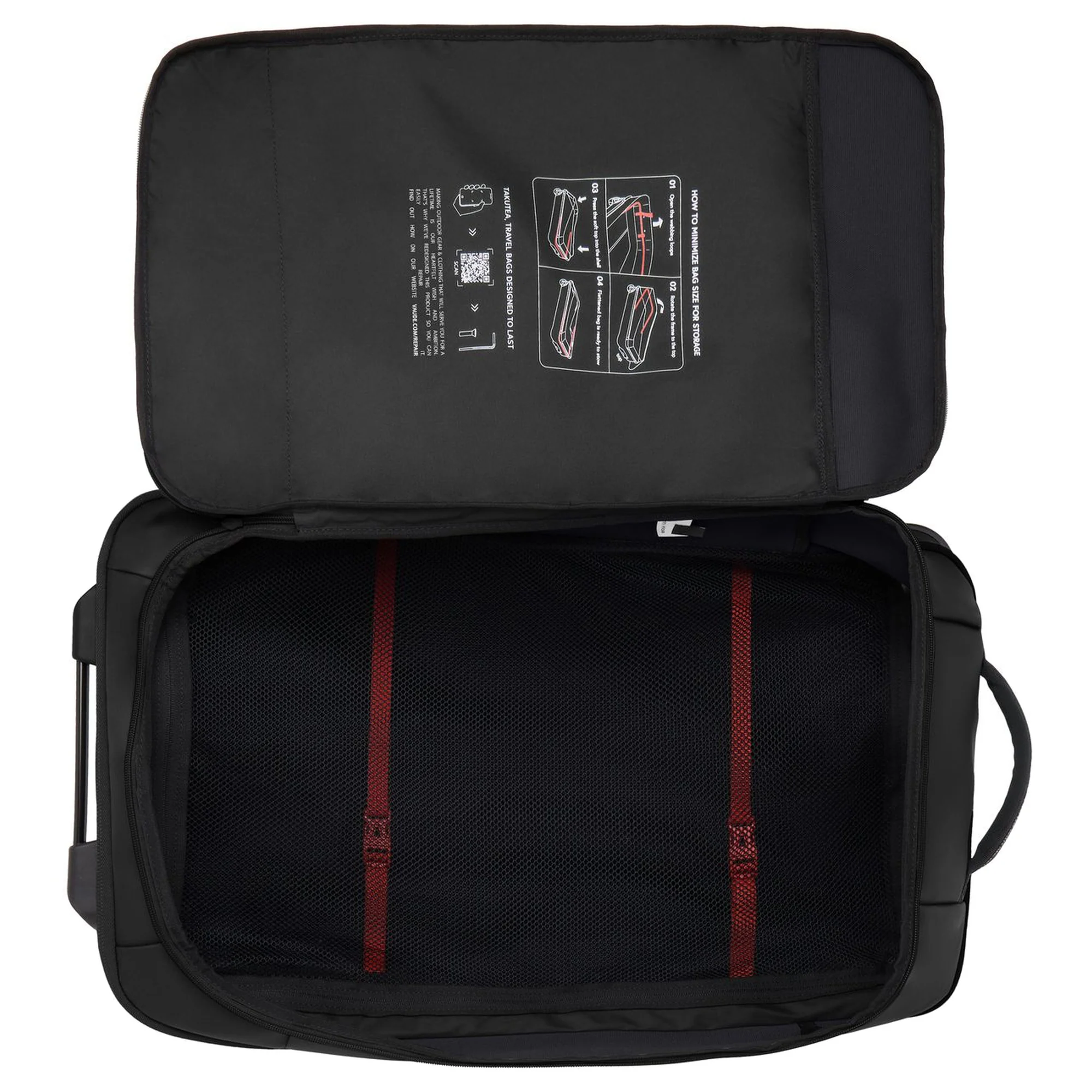 Vaude Takutea 65 - Rollenreisetasche 65 cm (schwarz) - Image 4
