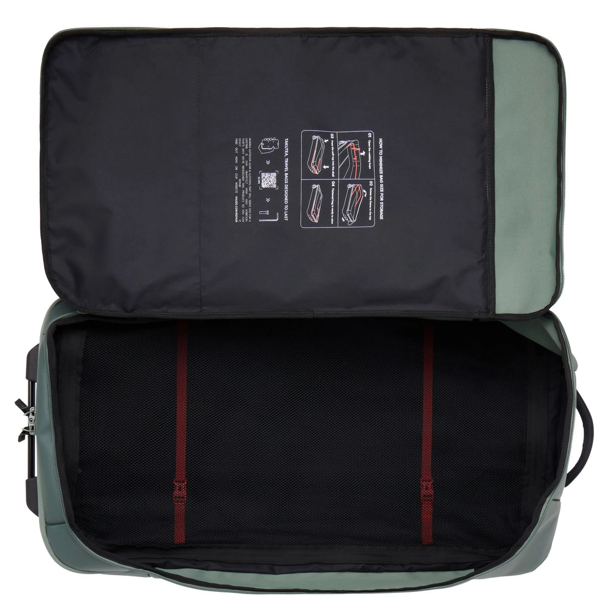 Vaude Takutea 90 - Rollenreisetasche L 77 cm (agave) - Image 4