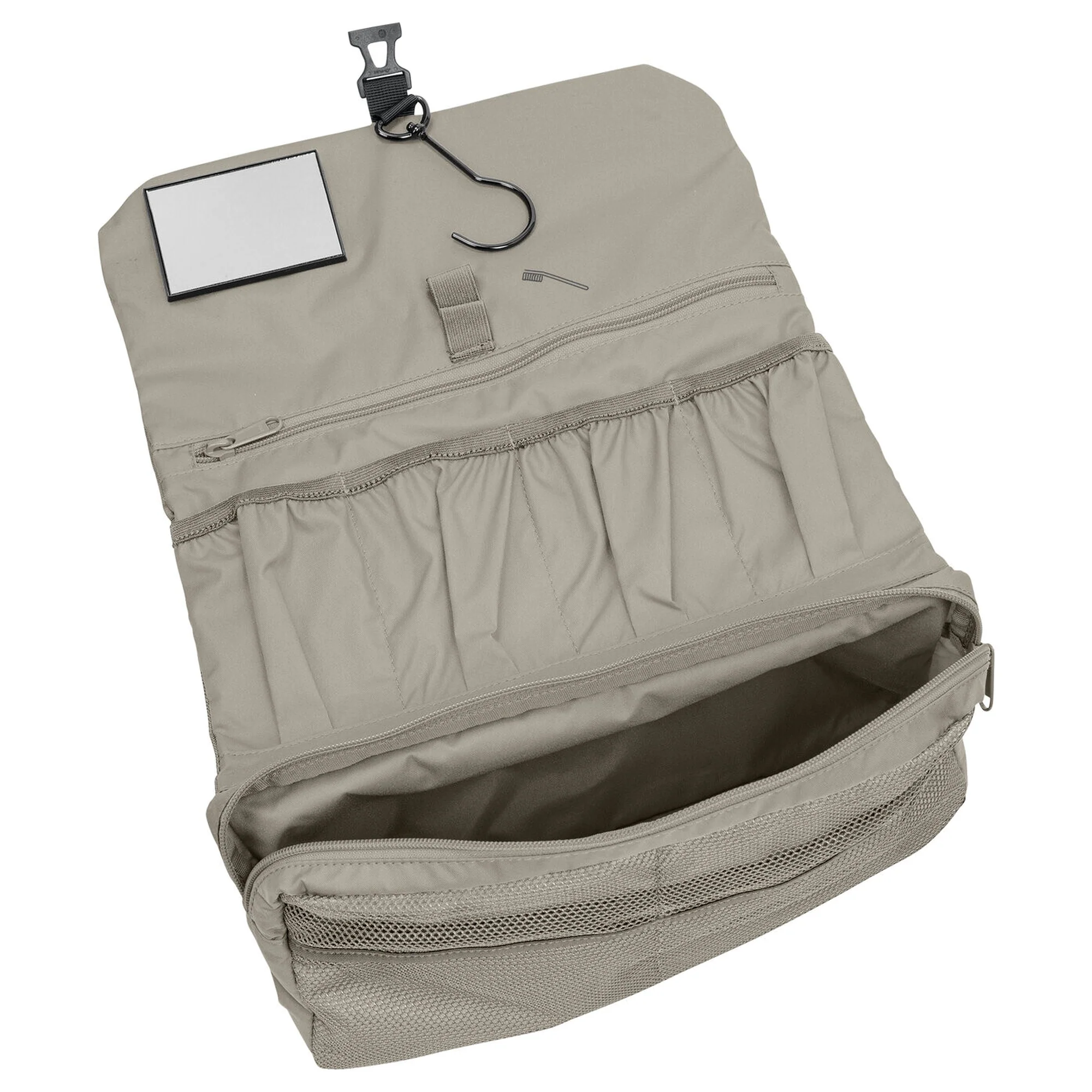 Vaude WegaWrap - Kulurbeutel 32 cm (black/purple ash) - Image 4