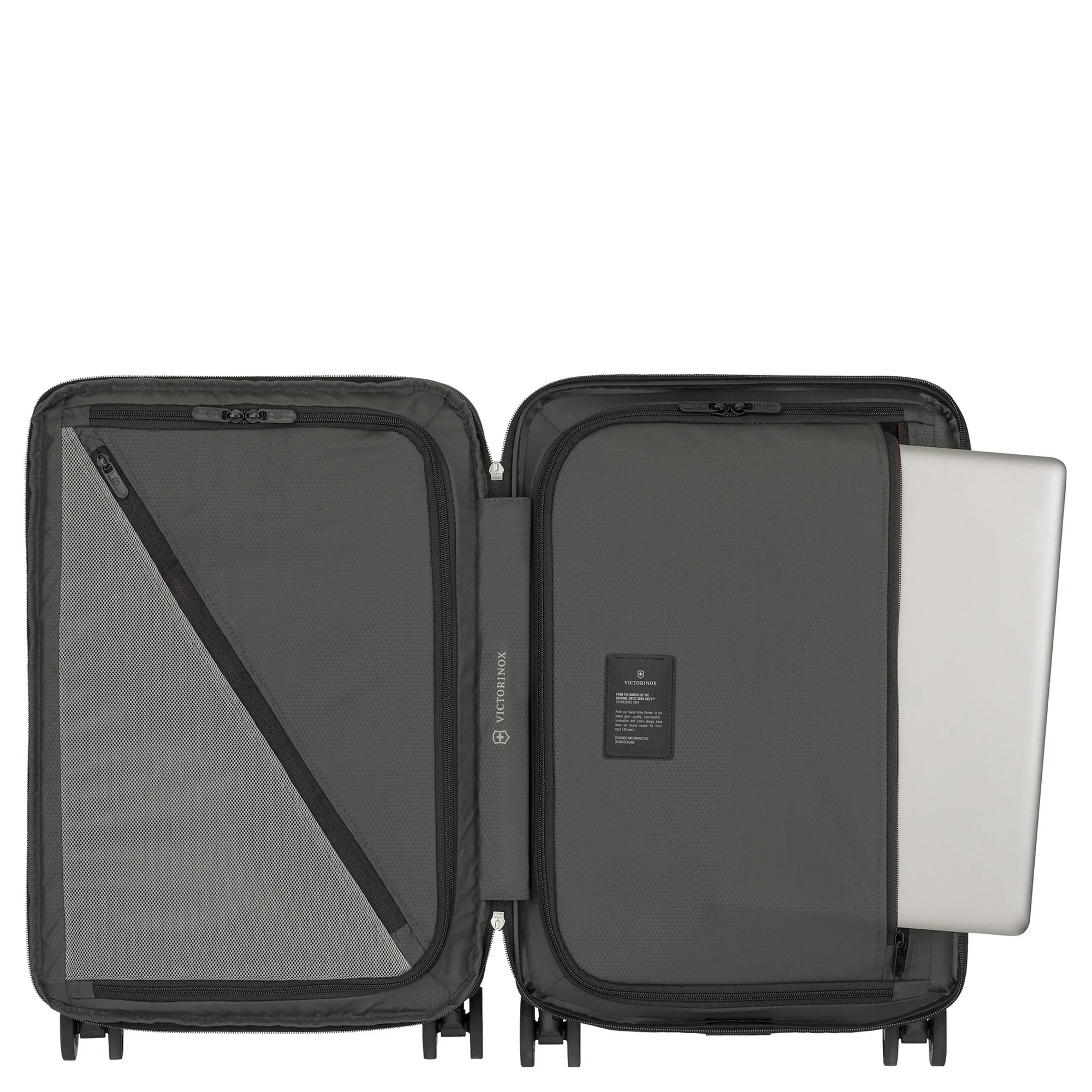 Victorinox Airox Advanced Frequent Flyer Carry On - 4-Rollen-Kabinentrolley 55 cm erw. (stone white) - Image 6