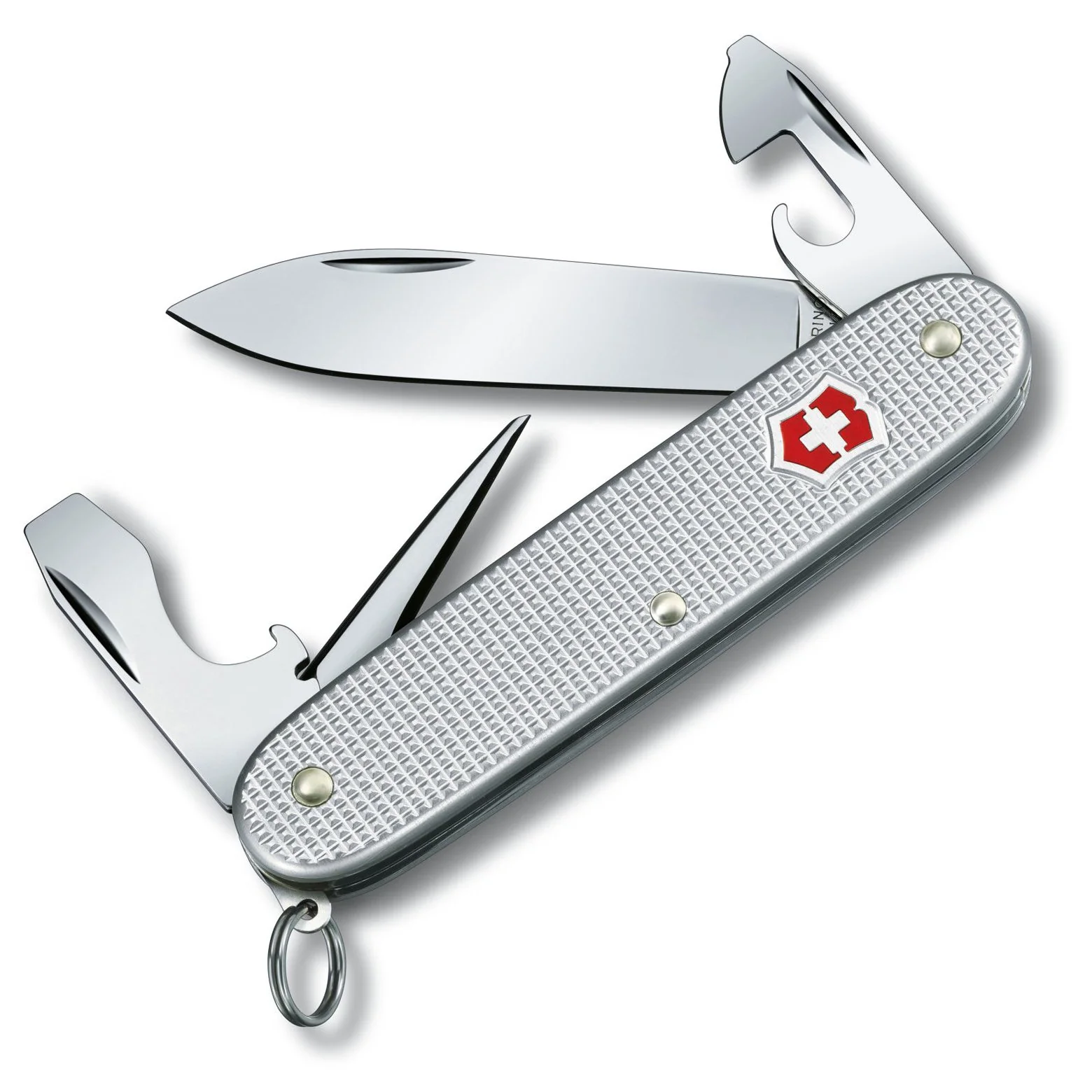Victorinox Schweizer Taschenmesser "Pioneer Alox" 9.3 cm (silber)