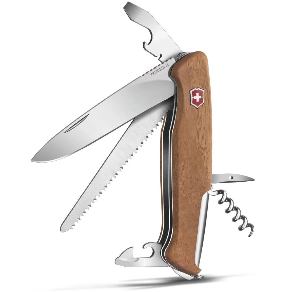Victorinox Schweizer Taschenmesser "Ranger Wood 55" 13 cm (Nussbaumholz) - Image 2