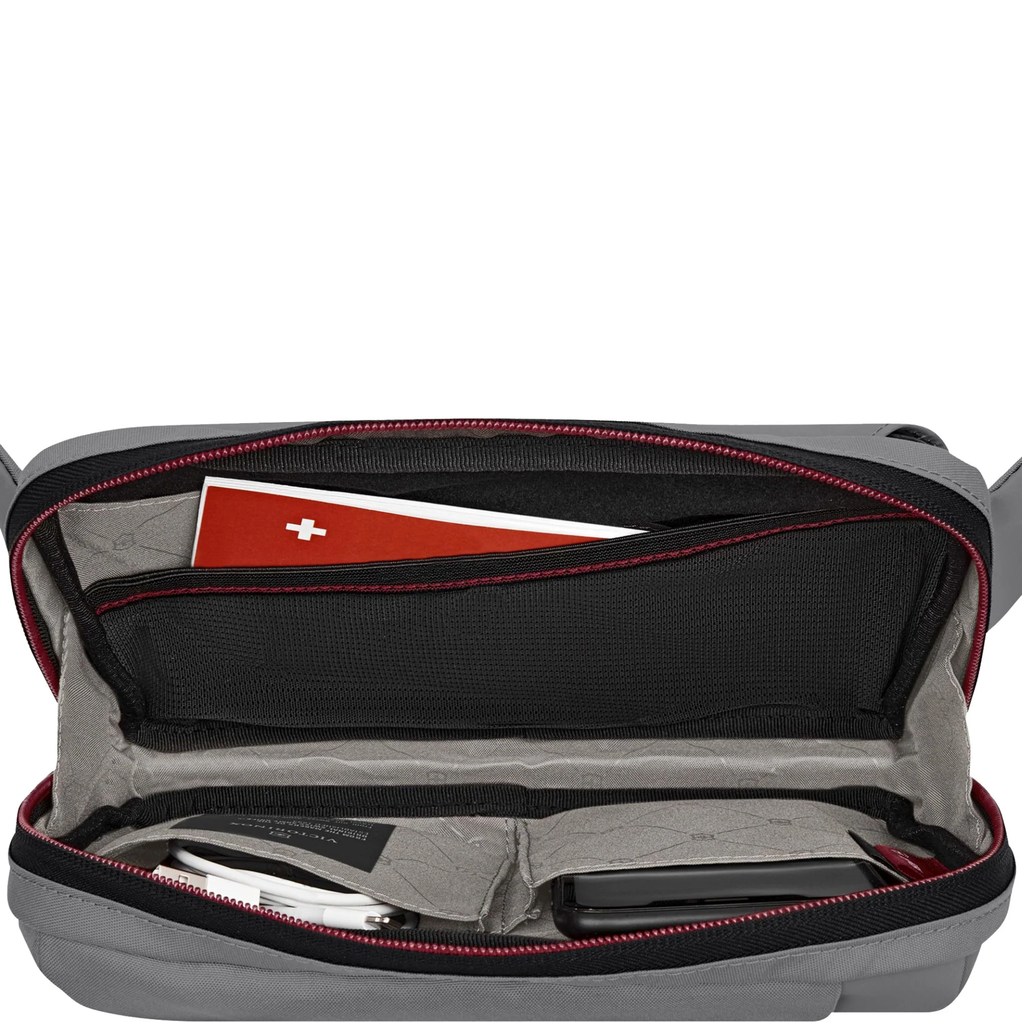 Victorinox Travel Essentials - Gürteltasche 23 cm RFID (frost grey) - Image 5