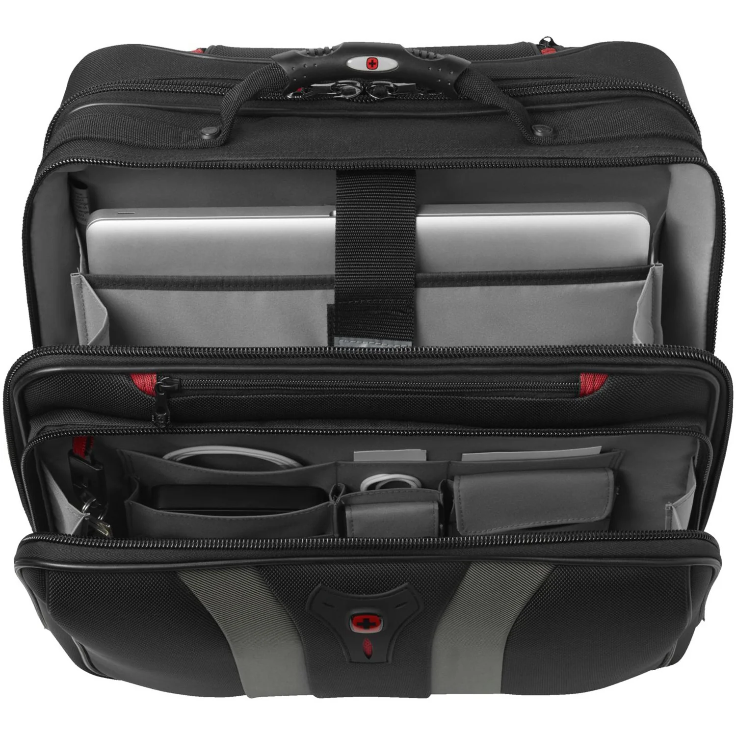 Wenger Granada 15.6" - 2-Rollen-Businesstrolley 42 cm (black grey) - Image 4