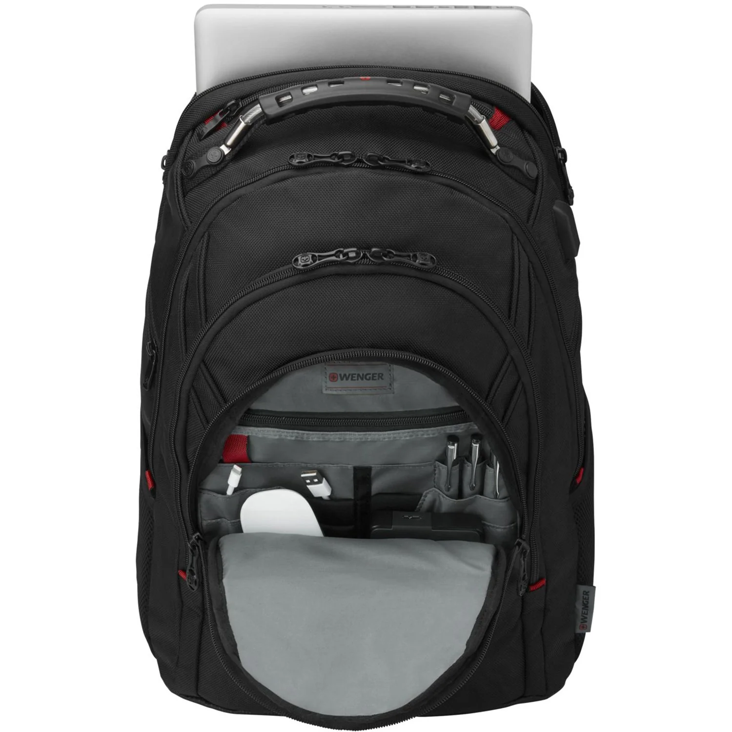 Wenger Ibex Ballistic Deluxe 16" - Rucksack 47 cm (black) - Image 5