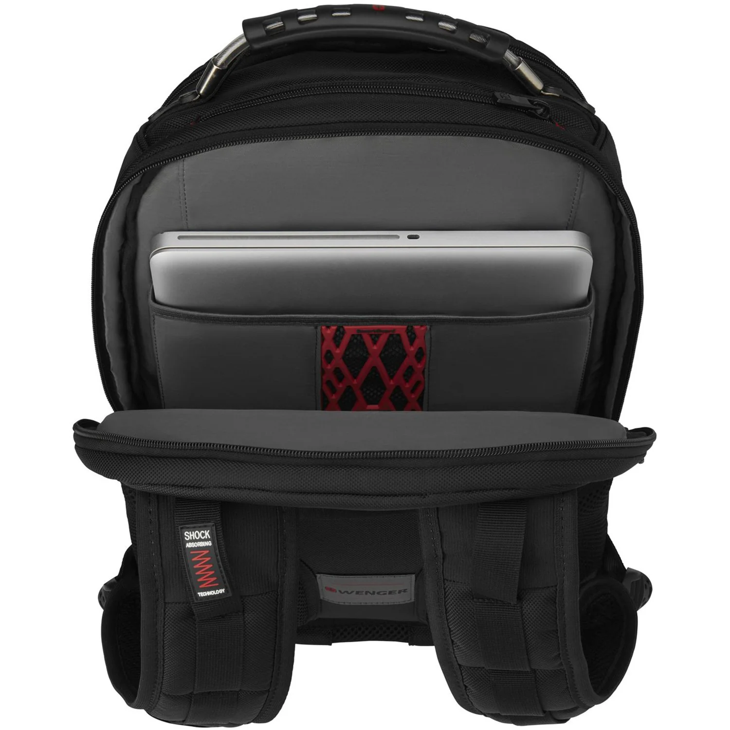 Wenger Ibex Ballistic Deluxe 16" - Rucksack 47 cm (black) - Image 6