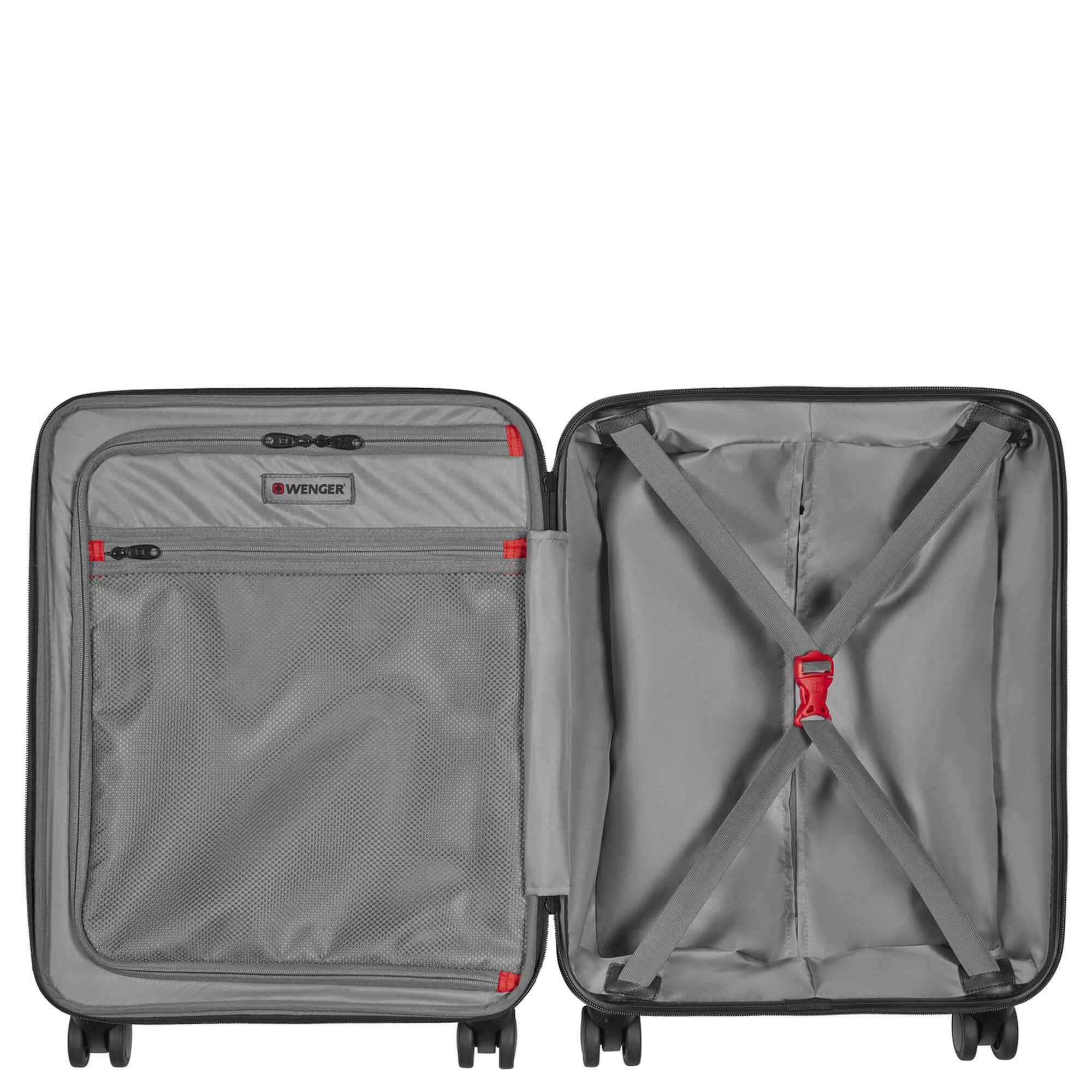 Wenger Legacy - 4-Rollen-Kabinentrolley 54 cm erw. (black) - Image 7