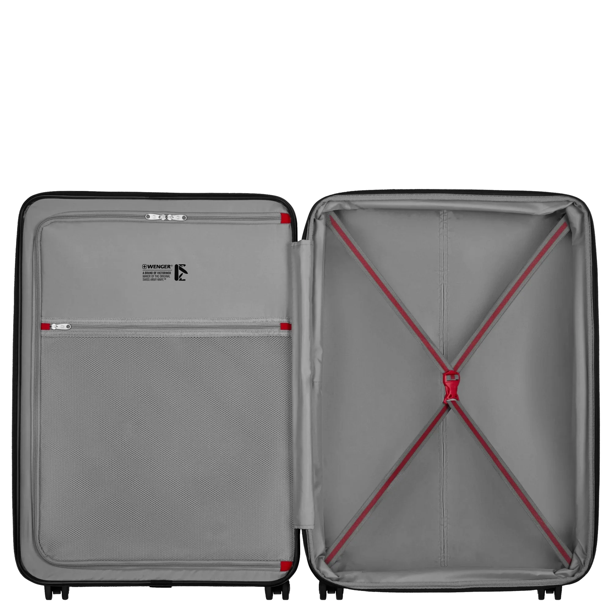 Wenger Oryson - 4-Rollen-Trolley 75 cm erw. (black/red) - Image 5