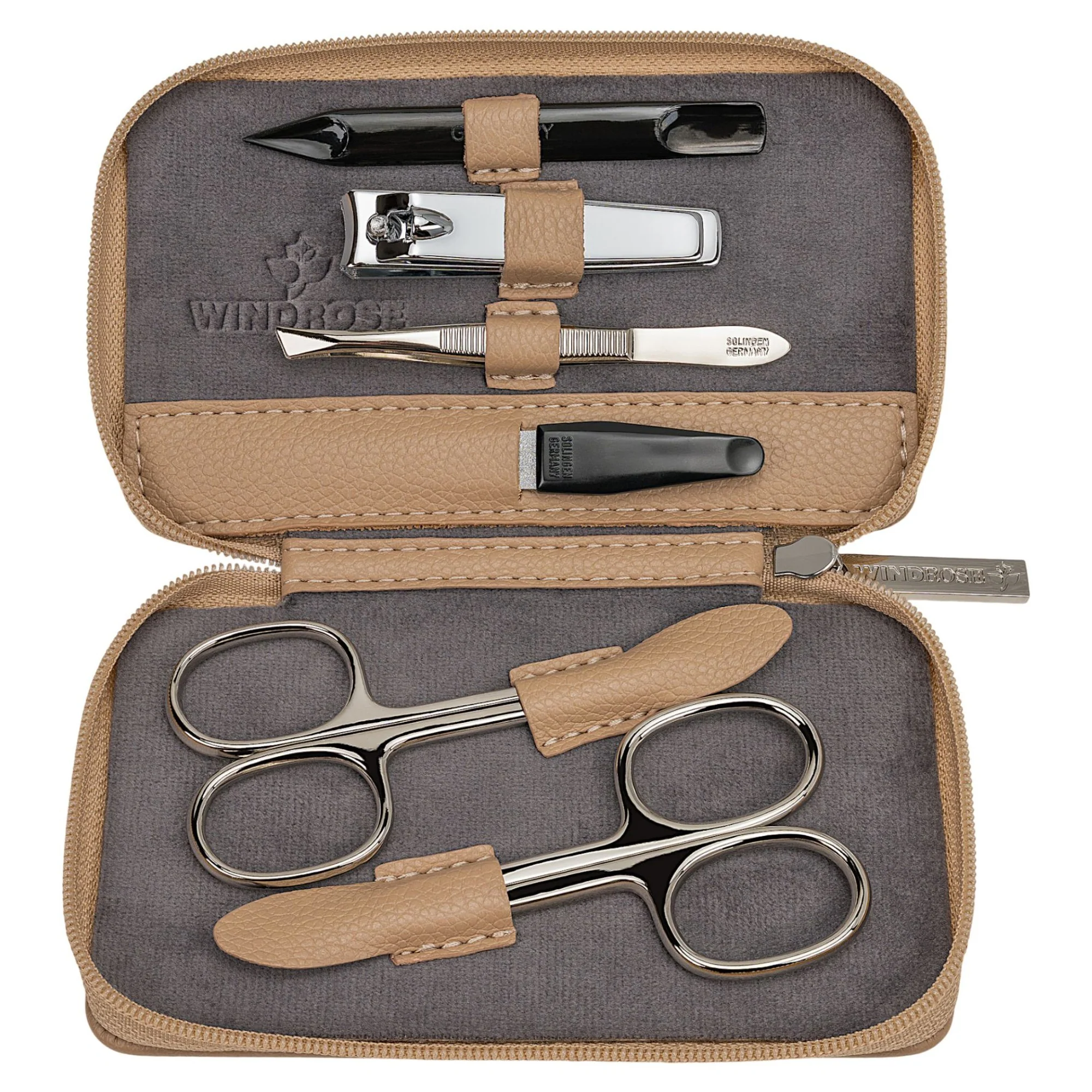 Windrose Marvella - Maniküretui 13 cm (camel) - Image 3