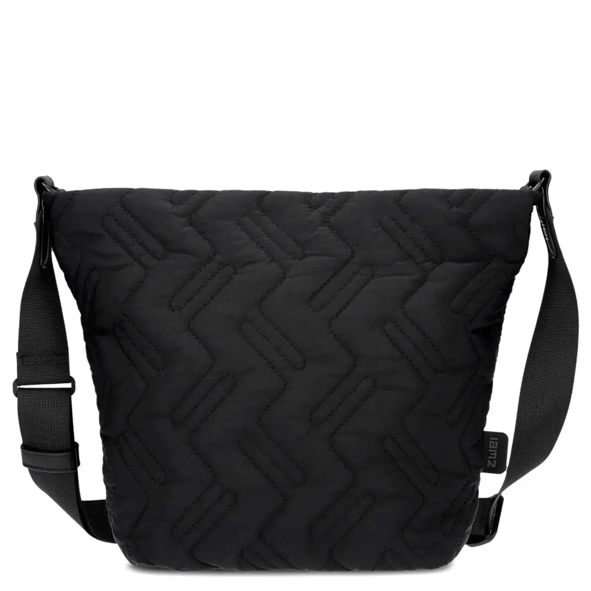 zwei Cleo - Umhängetasche 35 cm (black-new)