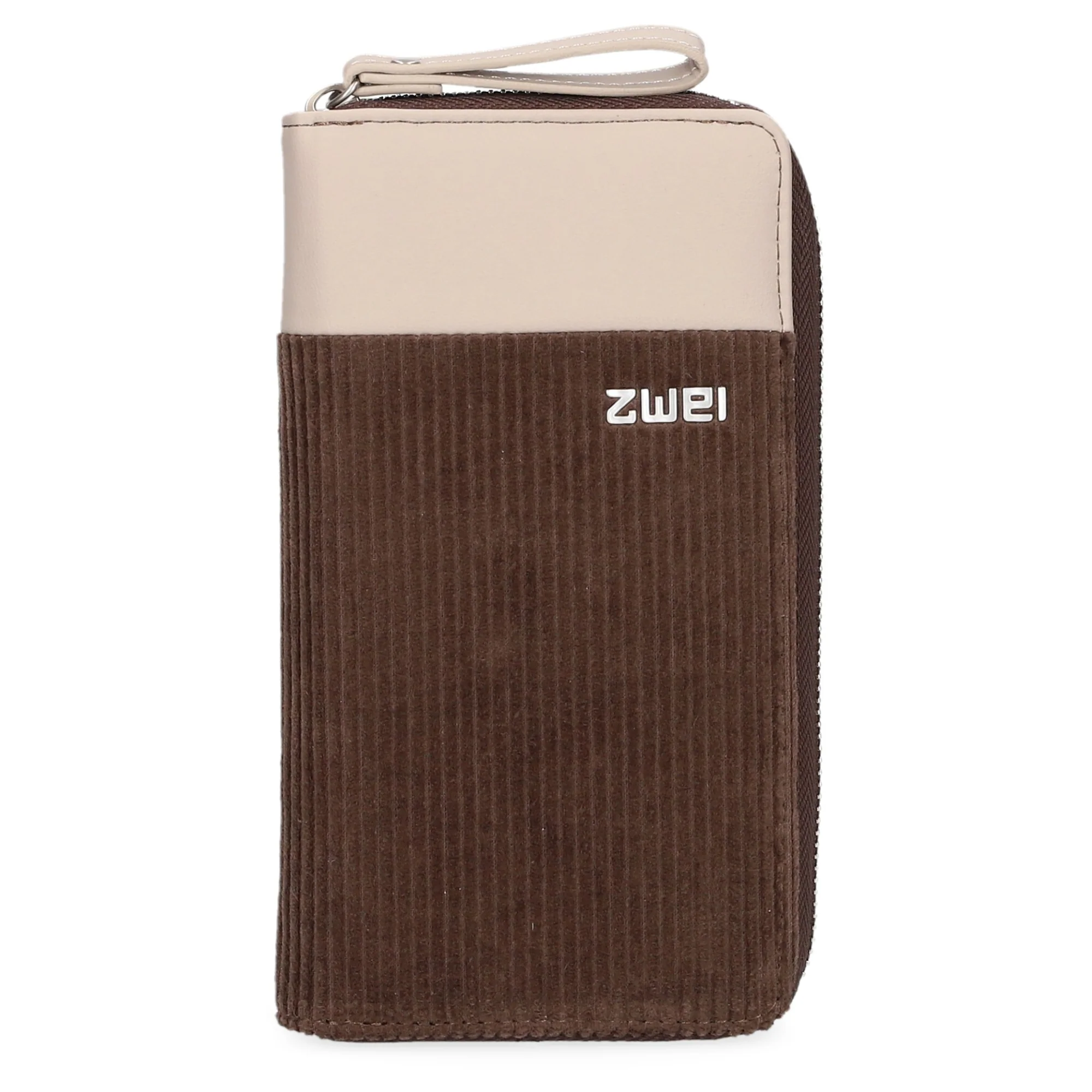 zwei Eva EV2 - Geldbörse 15cc 19 cm (cord-wood)