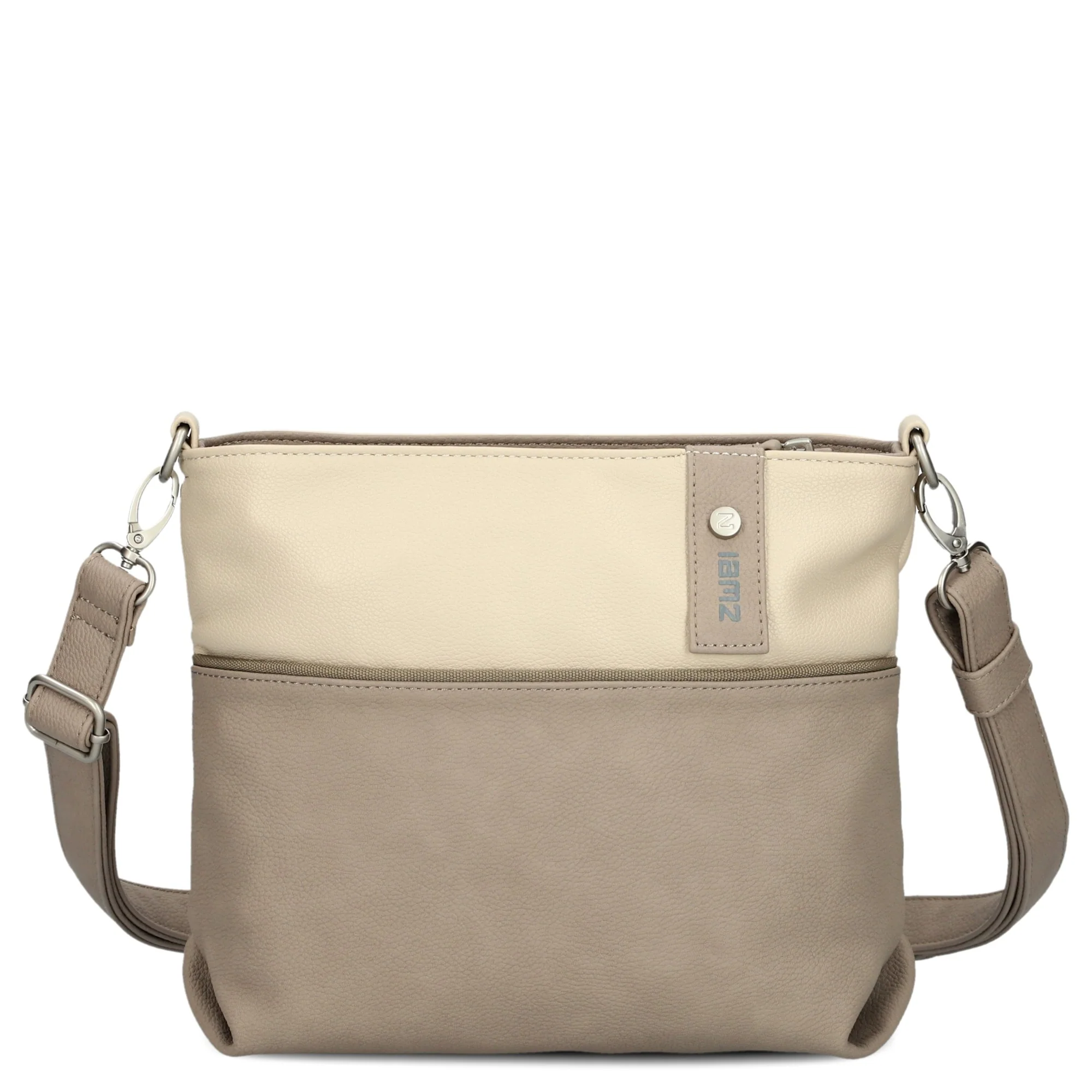 zwei Jana J8 - Schultertasche 27 cm (nubuk-cappuccino) - Image 6