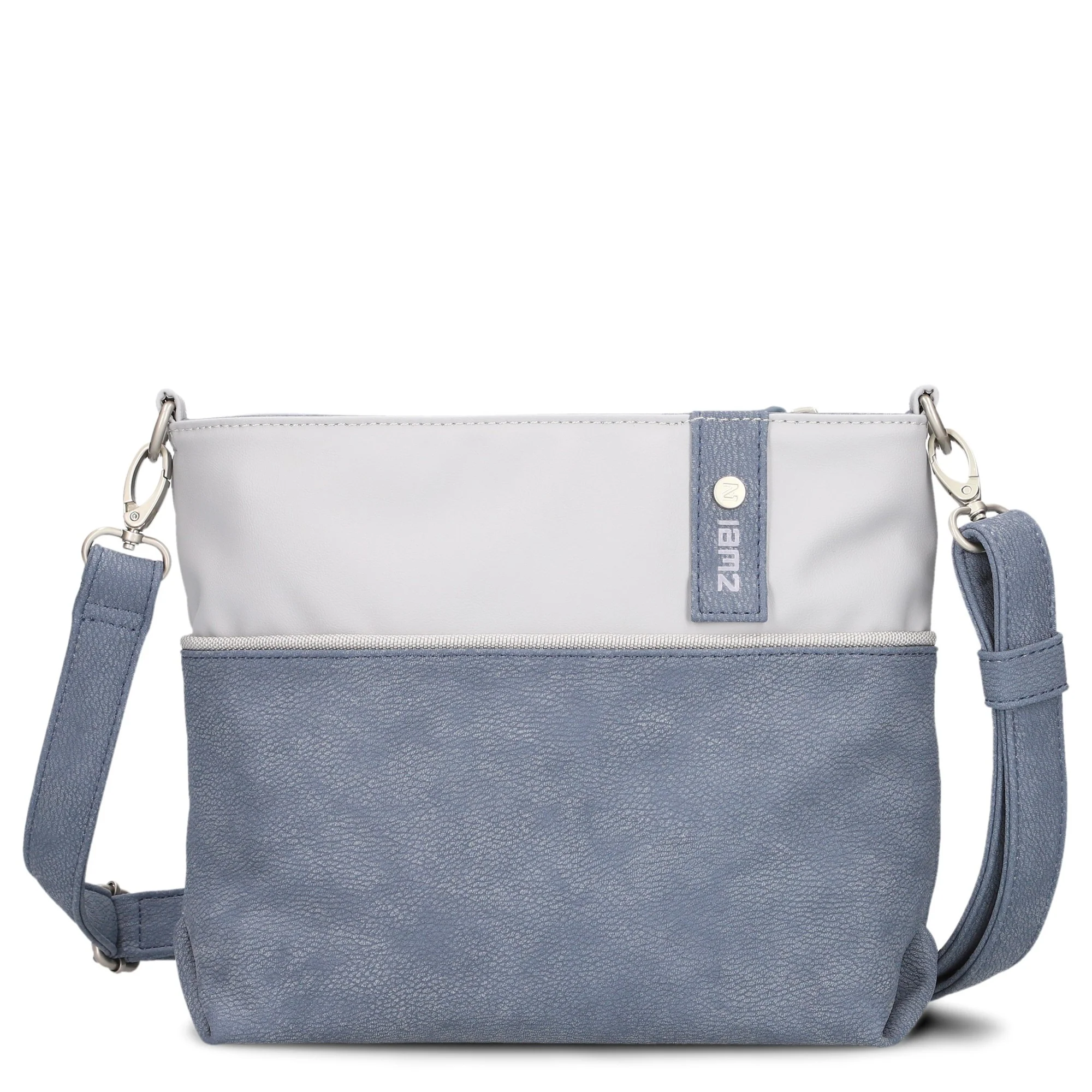 zwei Jana J8 - Schultertasche 27 cm (nubuk-sky) - Image 6