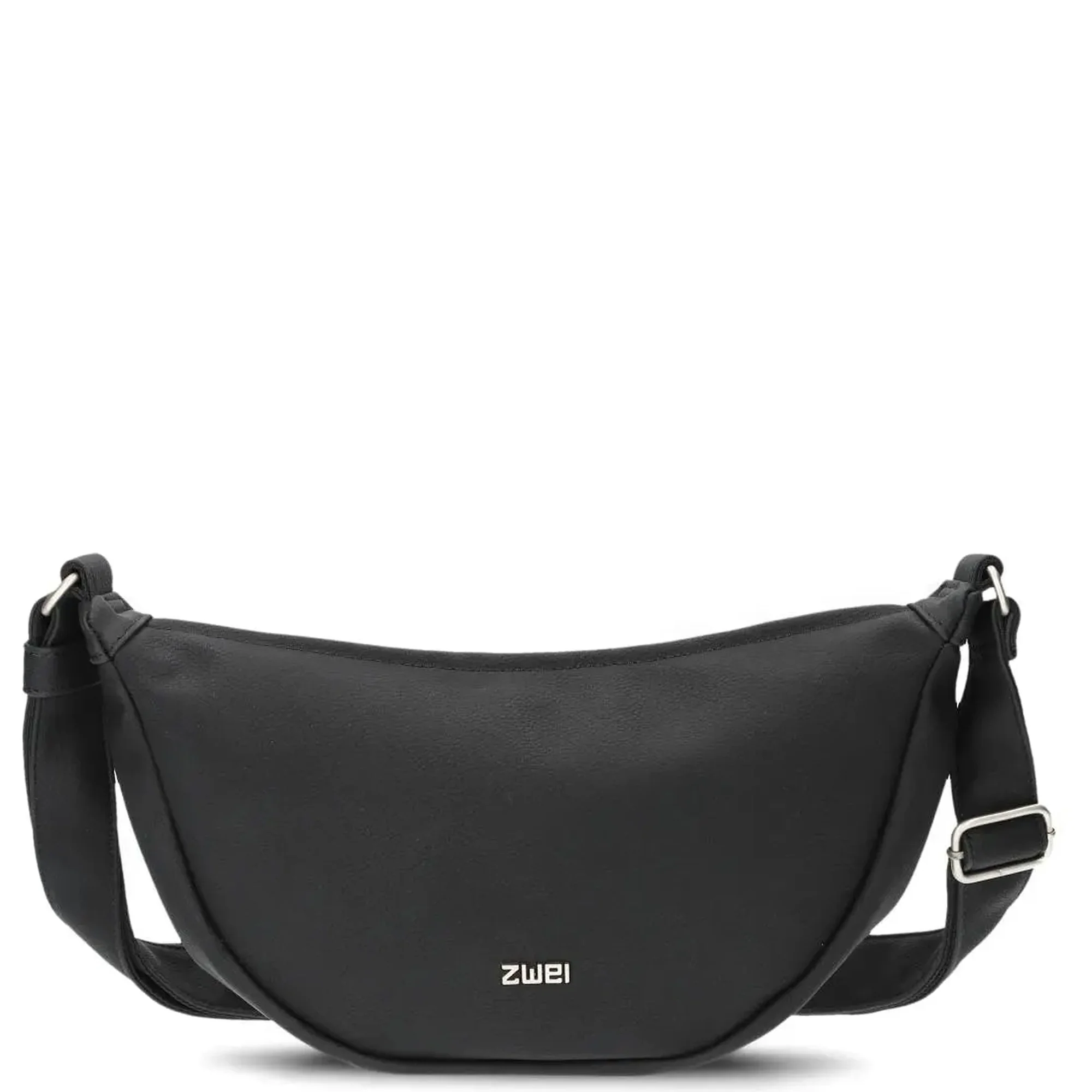 zwei Mademoiselle M50 - Umhängetasche 32 cm (nubuk-black)