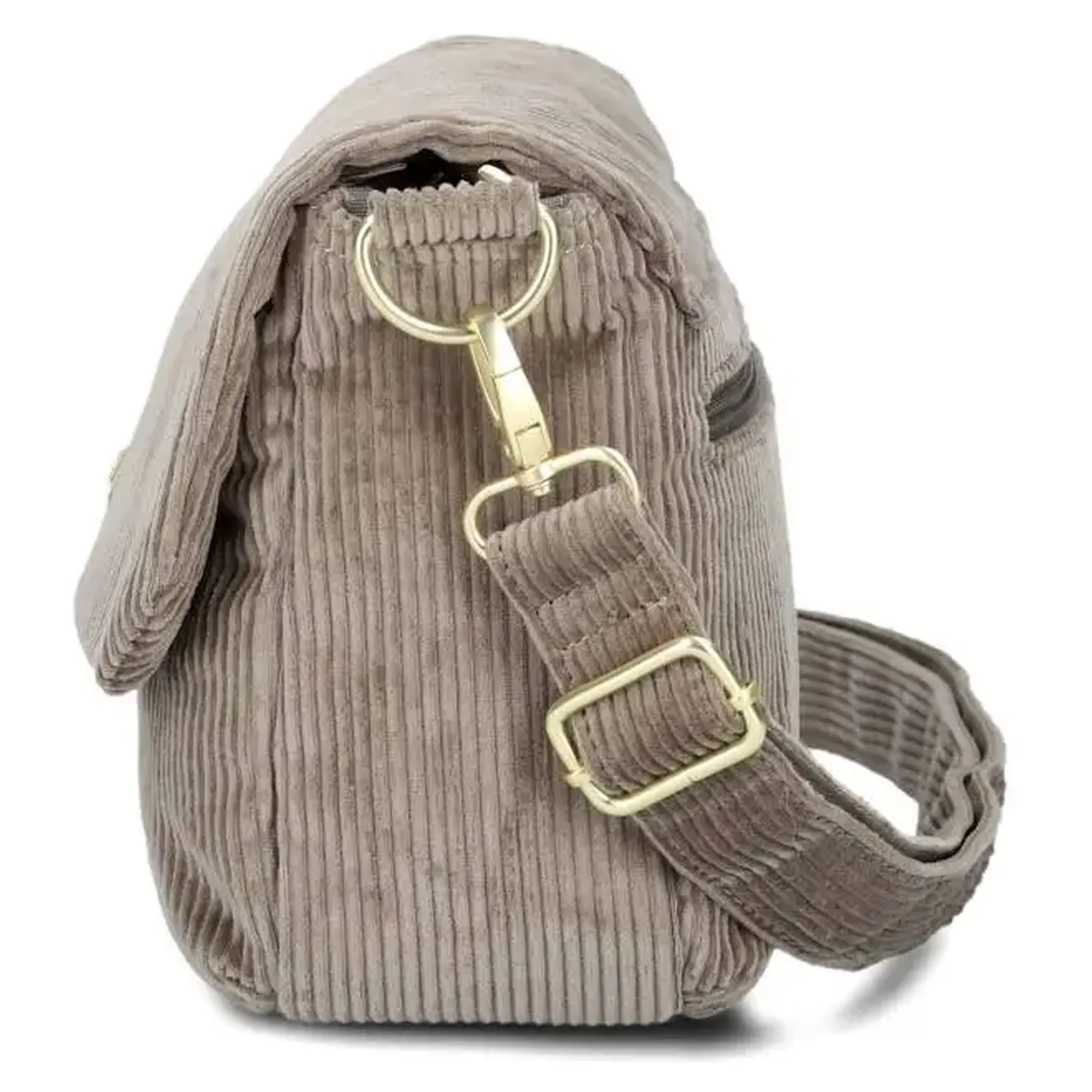 zwei Mademoiselle M60 - Umhängetasche 33 cm (cord-mocca) - Image 3