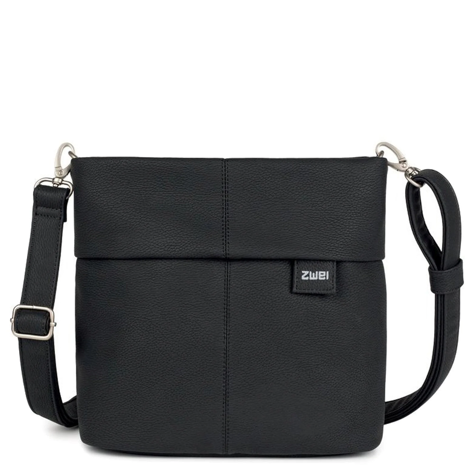 zwei Mademoiselle M8 - Schultertasche 25 cm (nubuk-black)