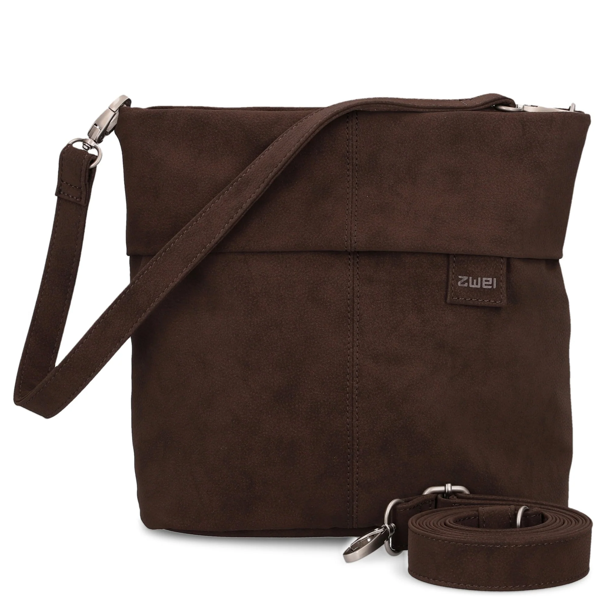 zwei Mademoiselle M8 - Schultertasche 25 cm (nubuk-espresso) - Image 4