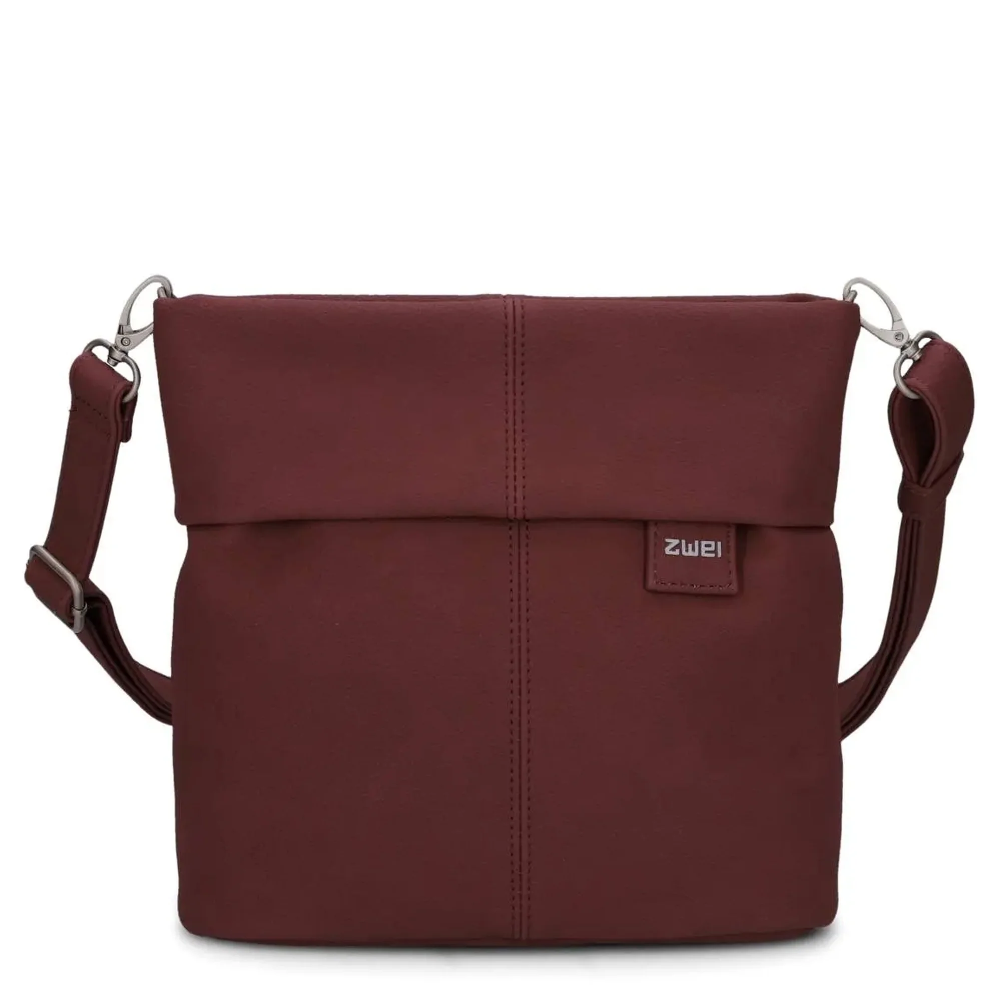 zwei Mademoiselle M8 - Schultertasche 25 cm (rubin)