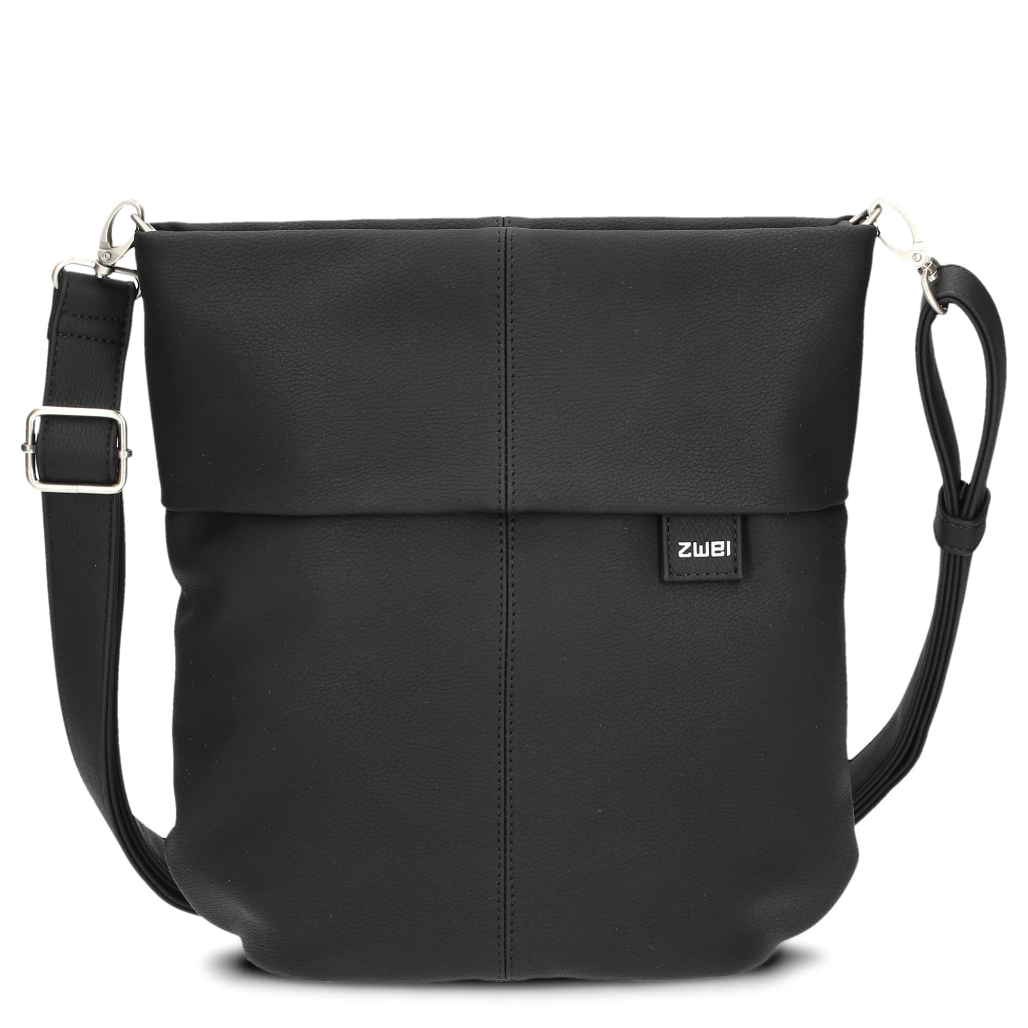 zwei Mademoiselle M90 - Umhängetasche 28 cm (nubuk-black)
